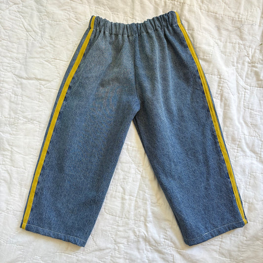 Track stripe jeans - 4Y