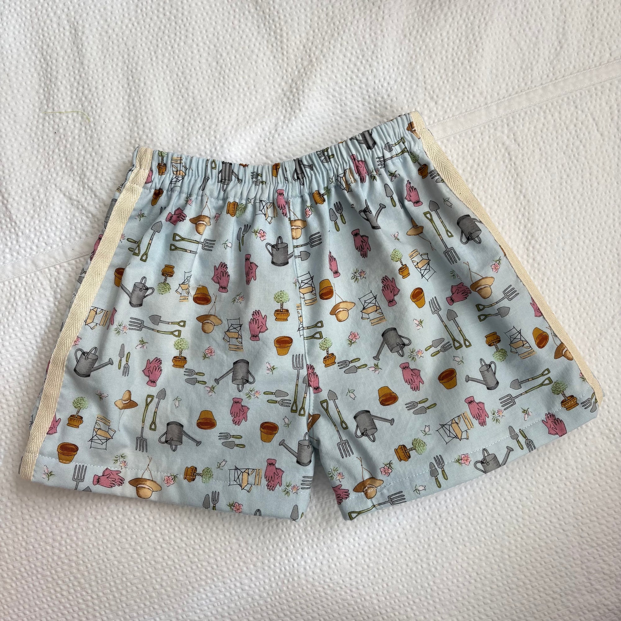 Garden time shorts - made to order