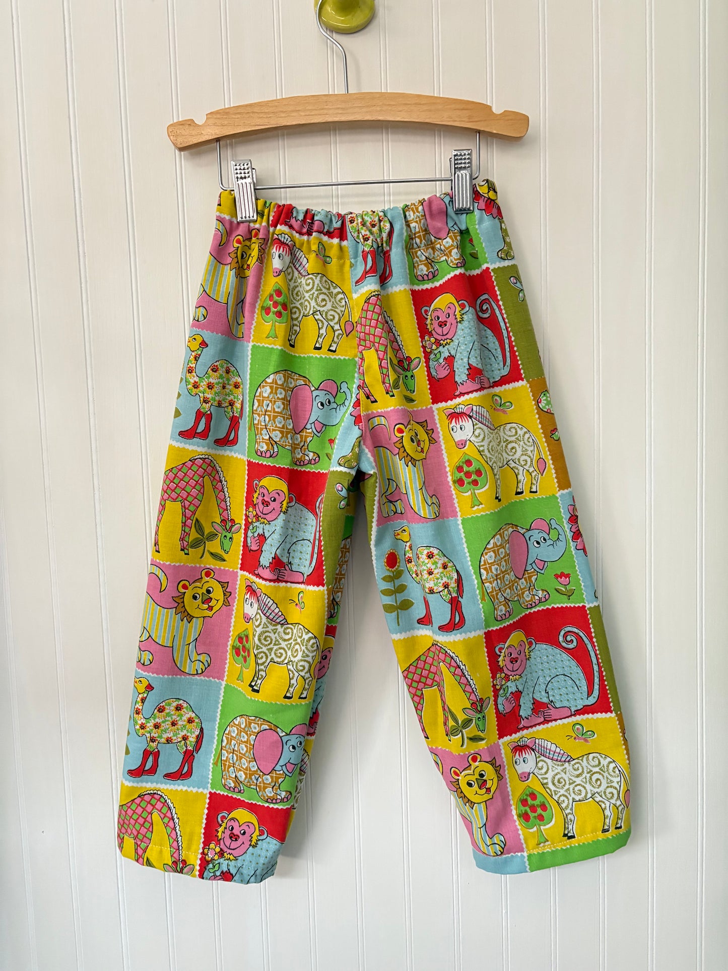 Groovy zoo pants - made to order