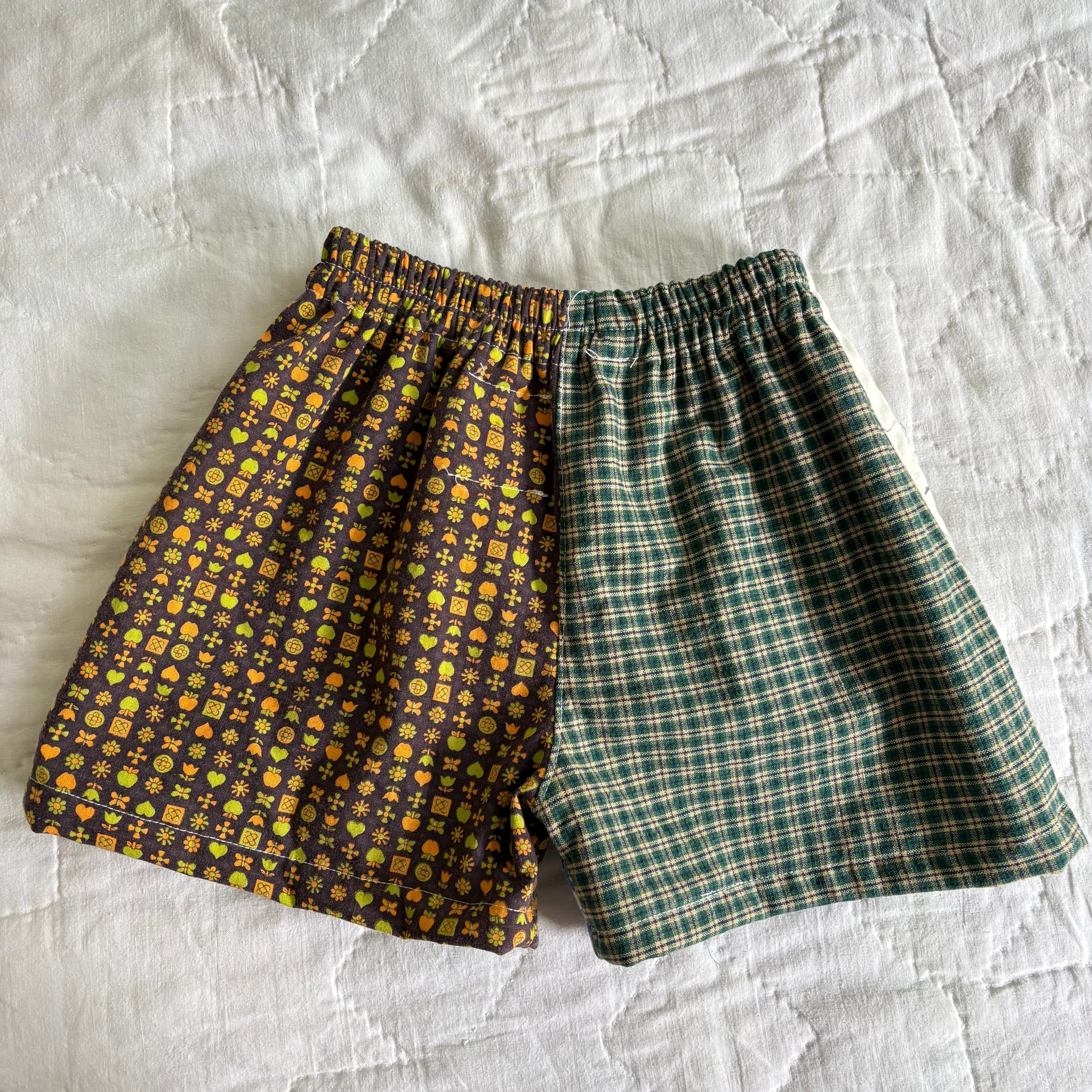 Songbirds mix print shorts - 4Y
