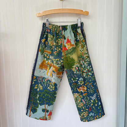 Enchanted forest track pants - made to order