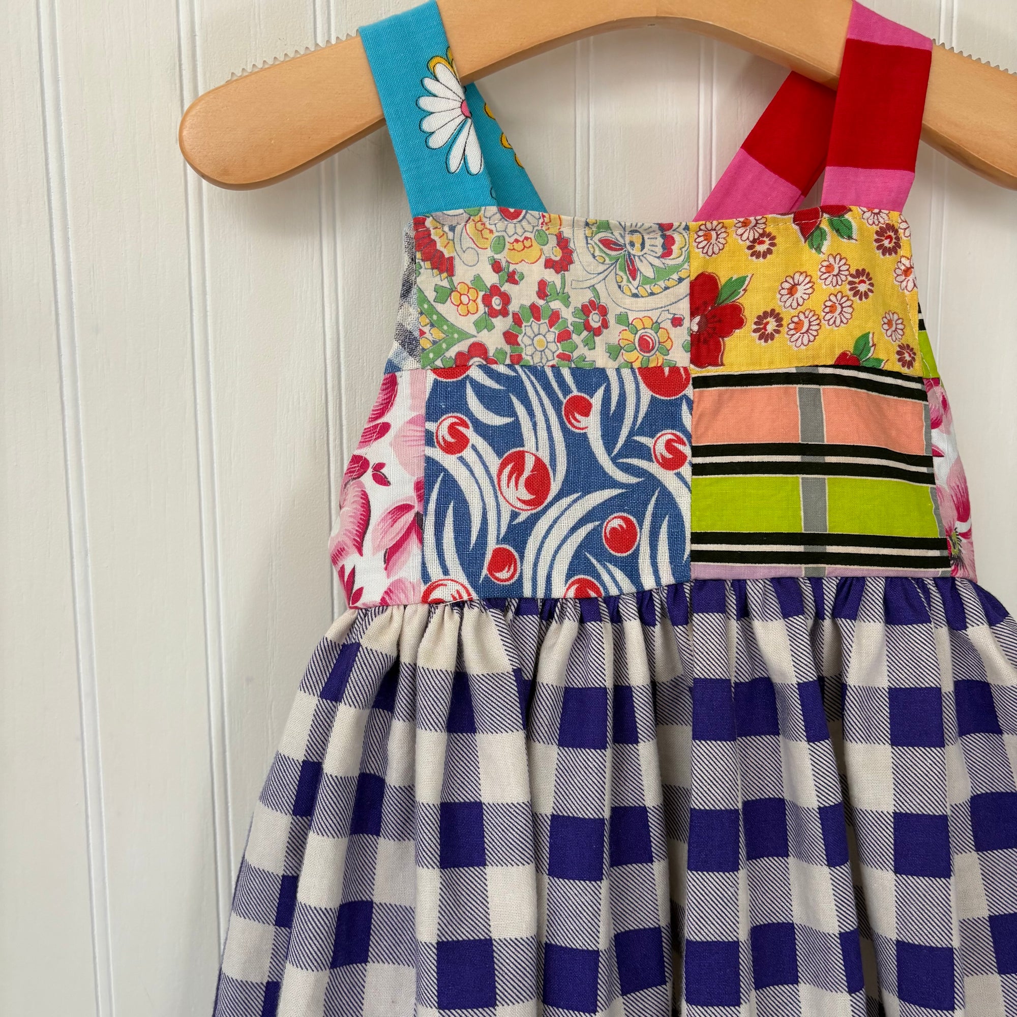 Parade dress - bright mix - 4Y