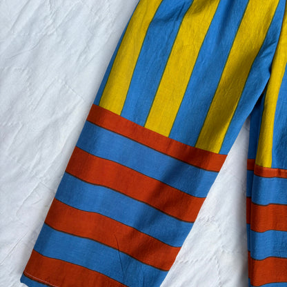 Menagerie striped pants - 4Y