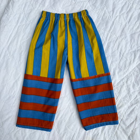 Menagerie striped pants - 4Y