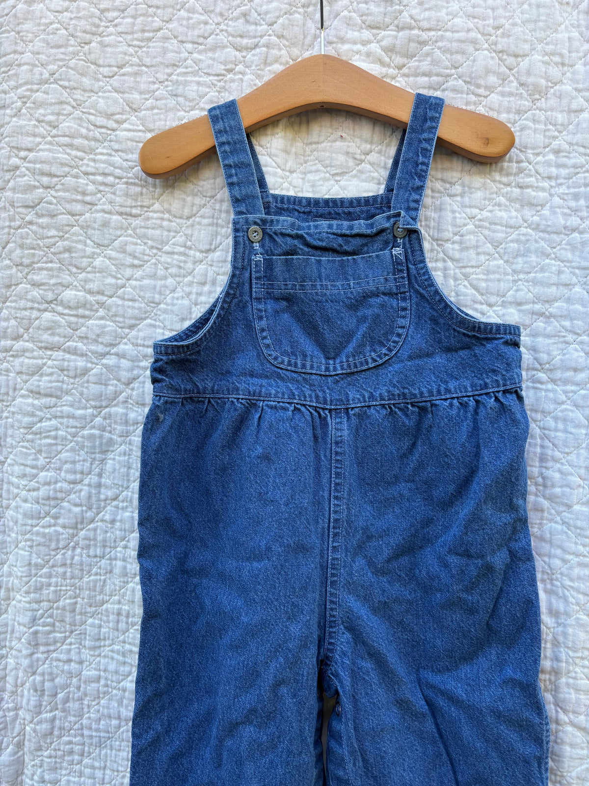 Vintage denim overalls 3T