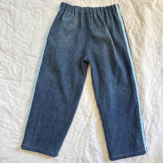 Track stripe jeans - 6Y