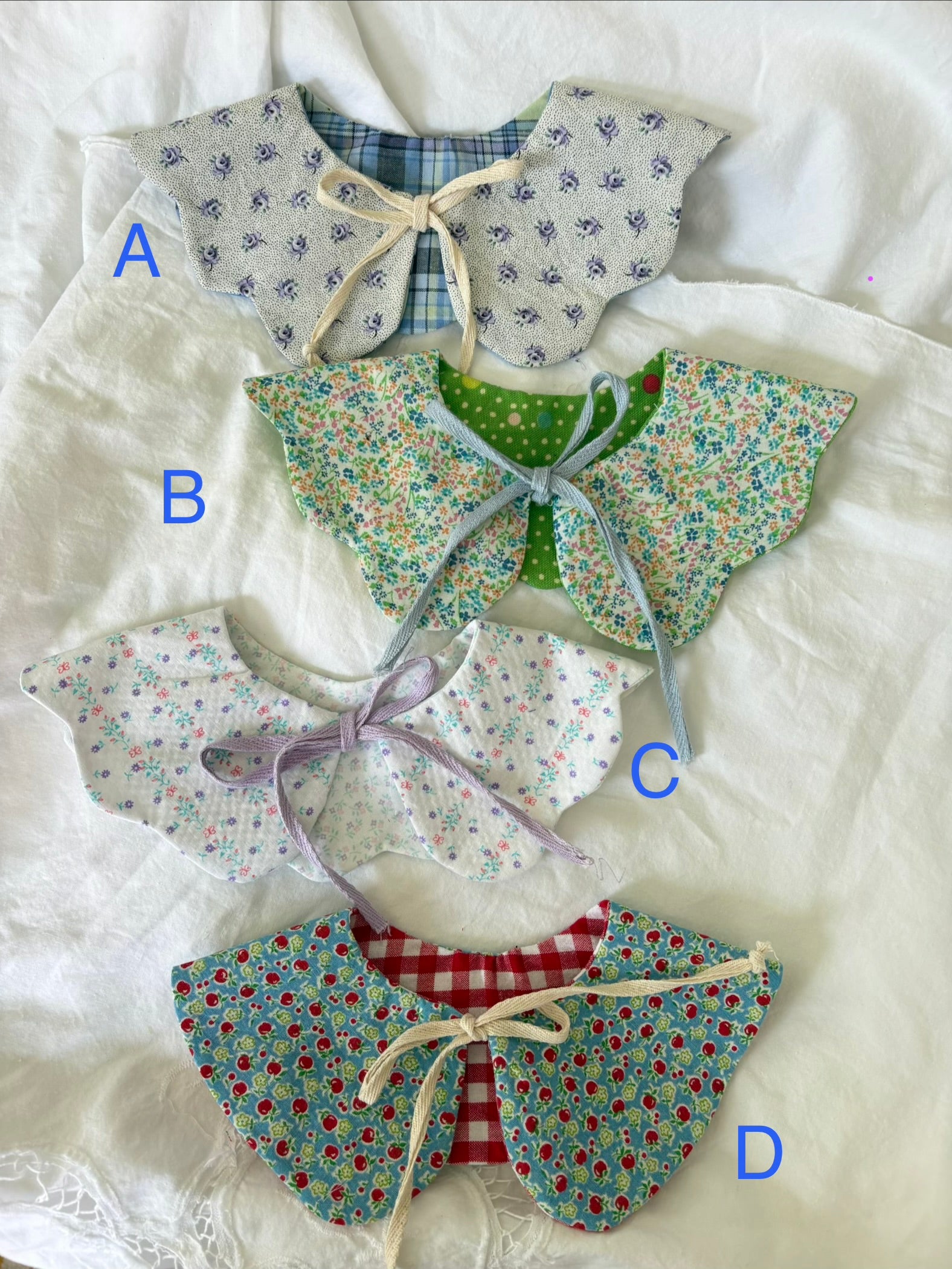 Petal pop collars