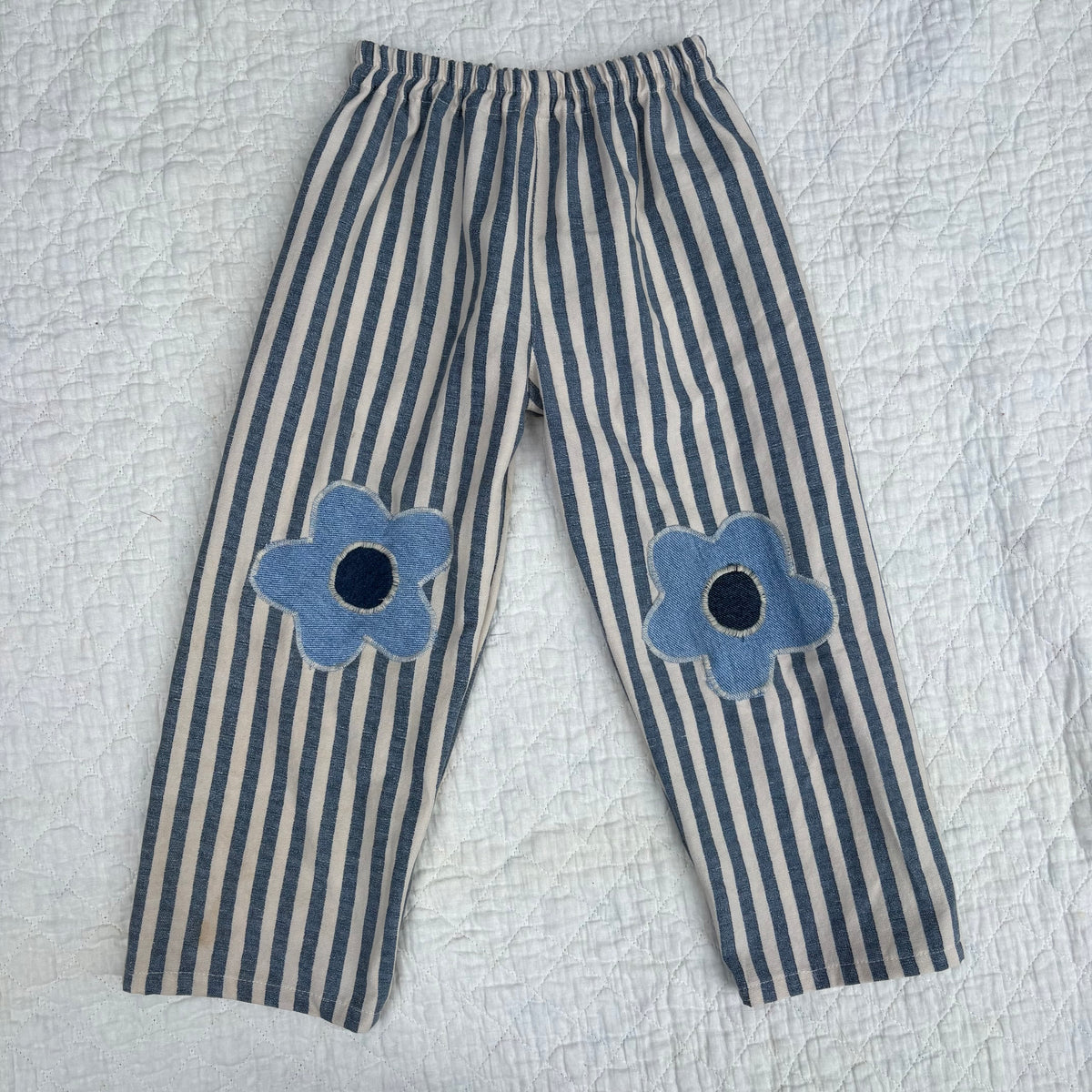 Daisy patch pants - 5Y