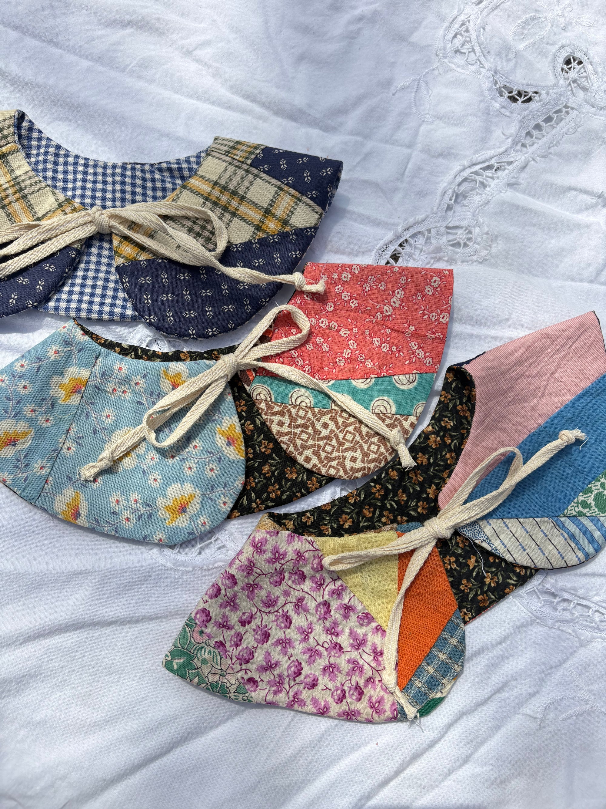 Patchwork collars