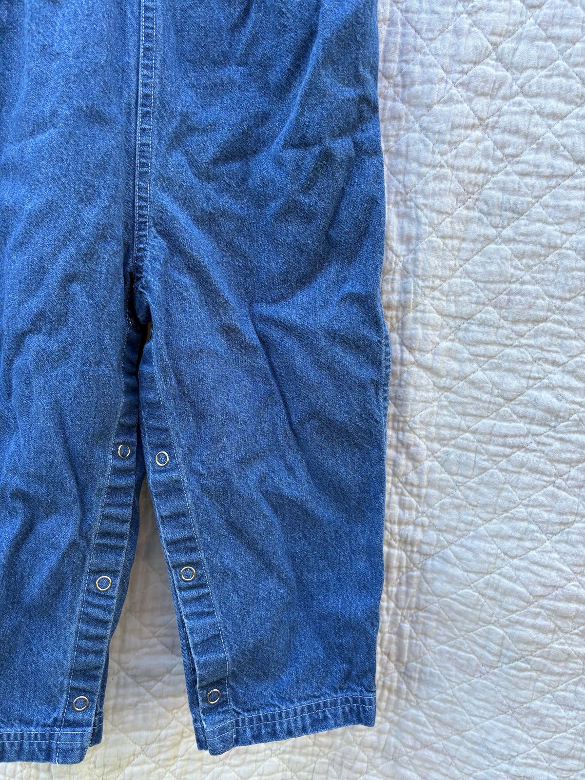 Vintage denim overalls 3T