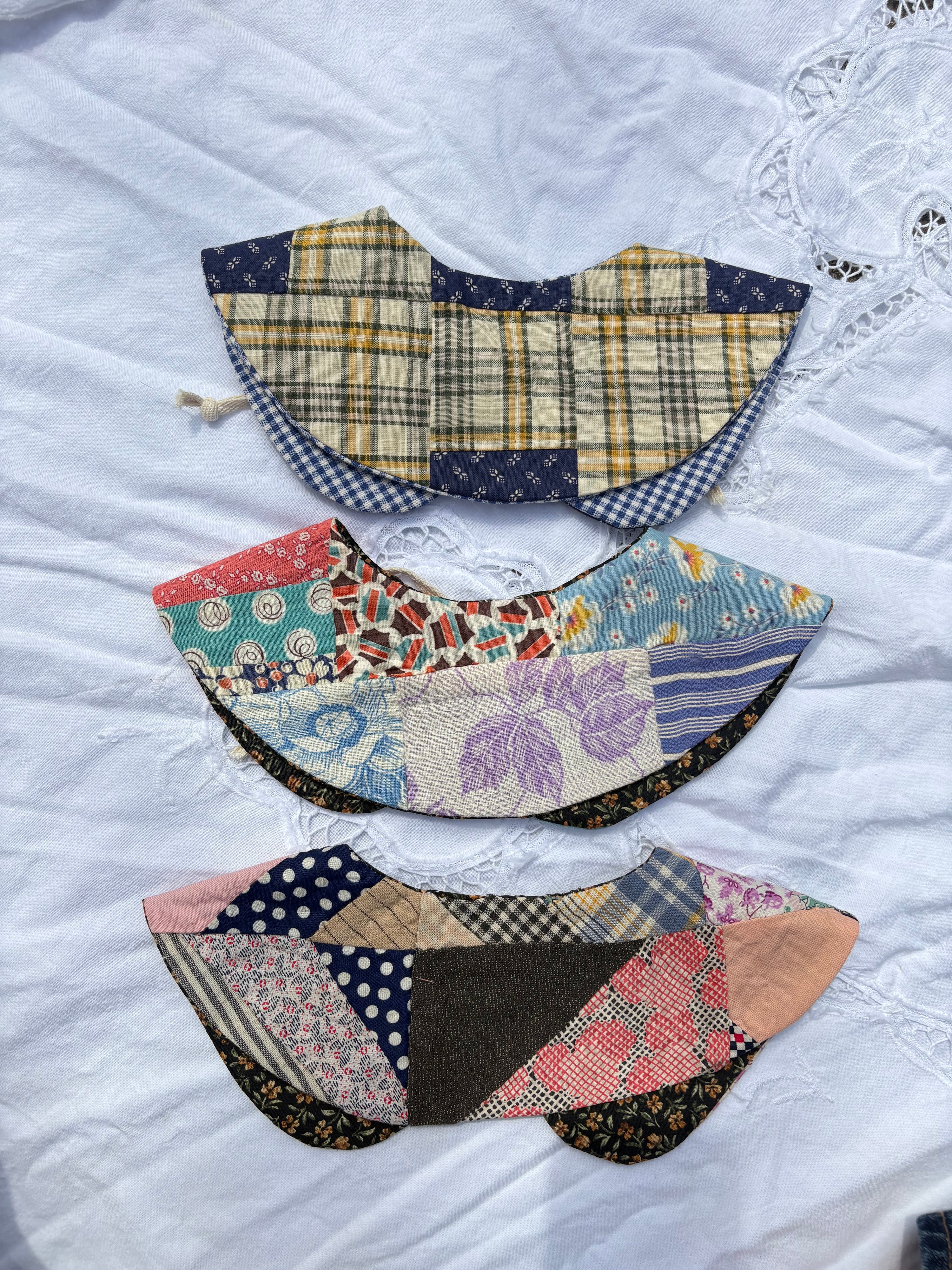 Patchwork collars