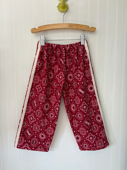 Bandana track pants - made to order
