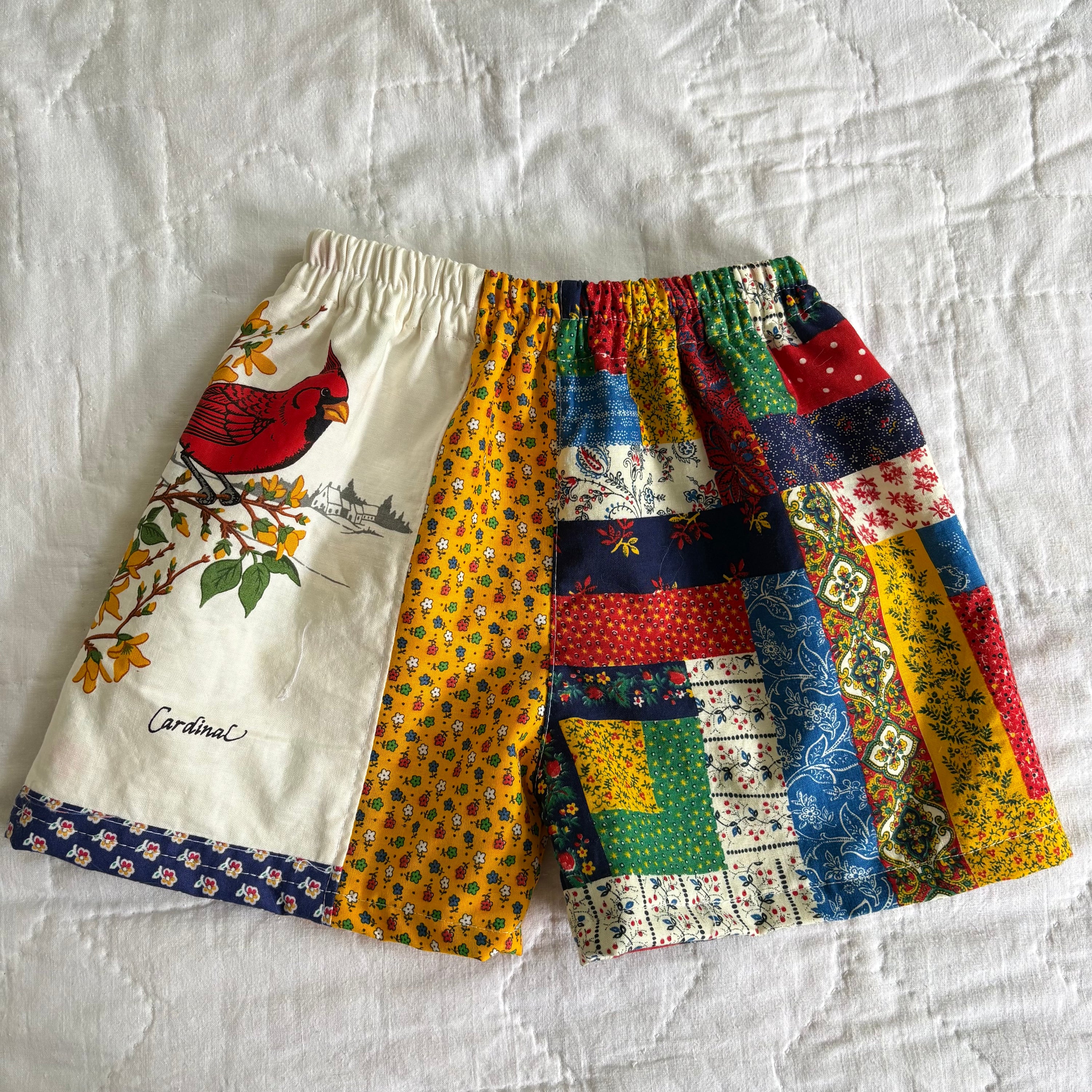 Songbirds mix print shorts - 3T