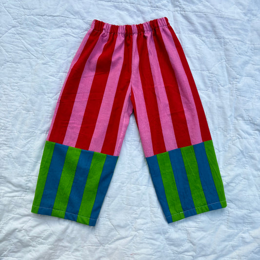 Menagerie striped pants - 4Y
