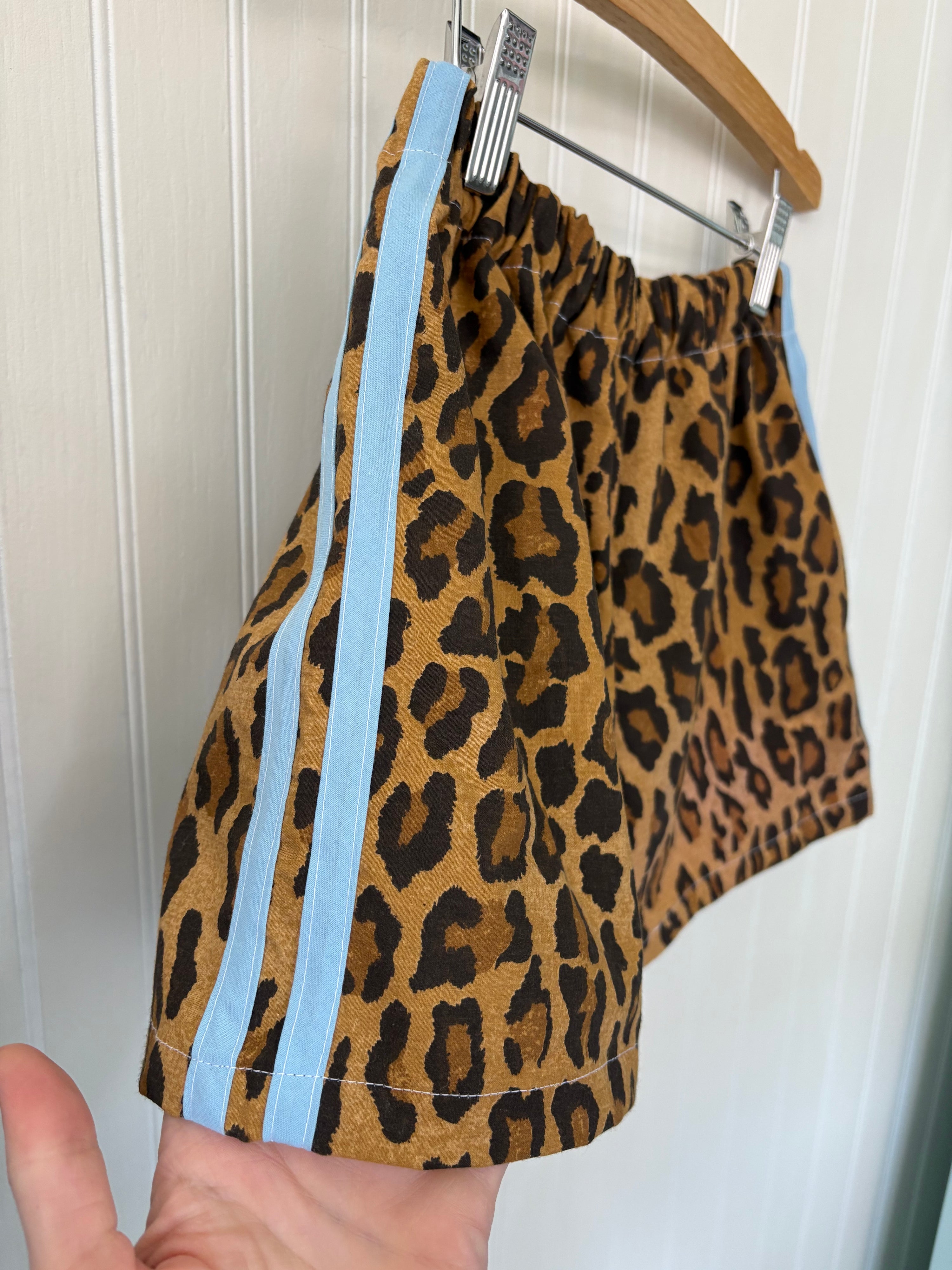 Cheetah stripe shorts - made to order