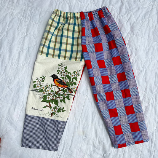 Wildlife mix print pants - 6Y