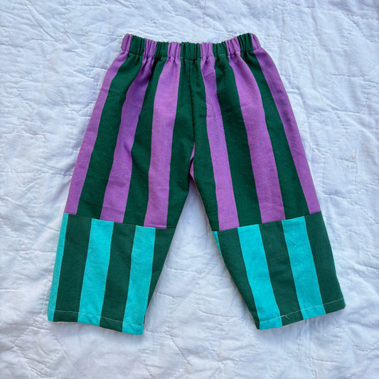 Menagerie striped pants - 2T