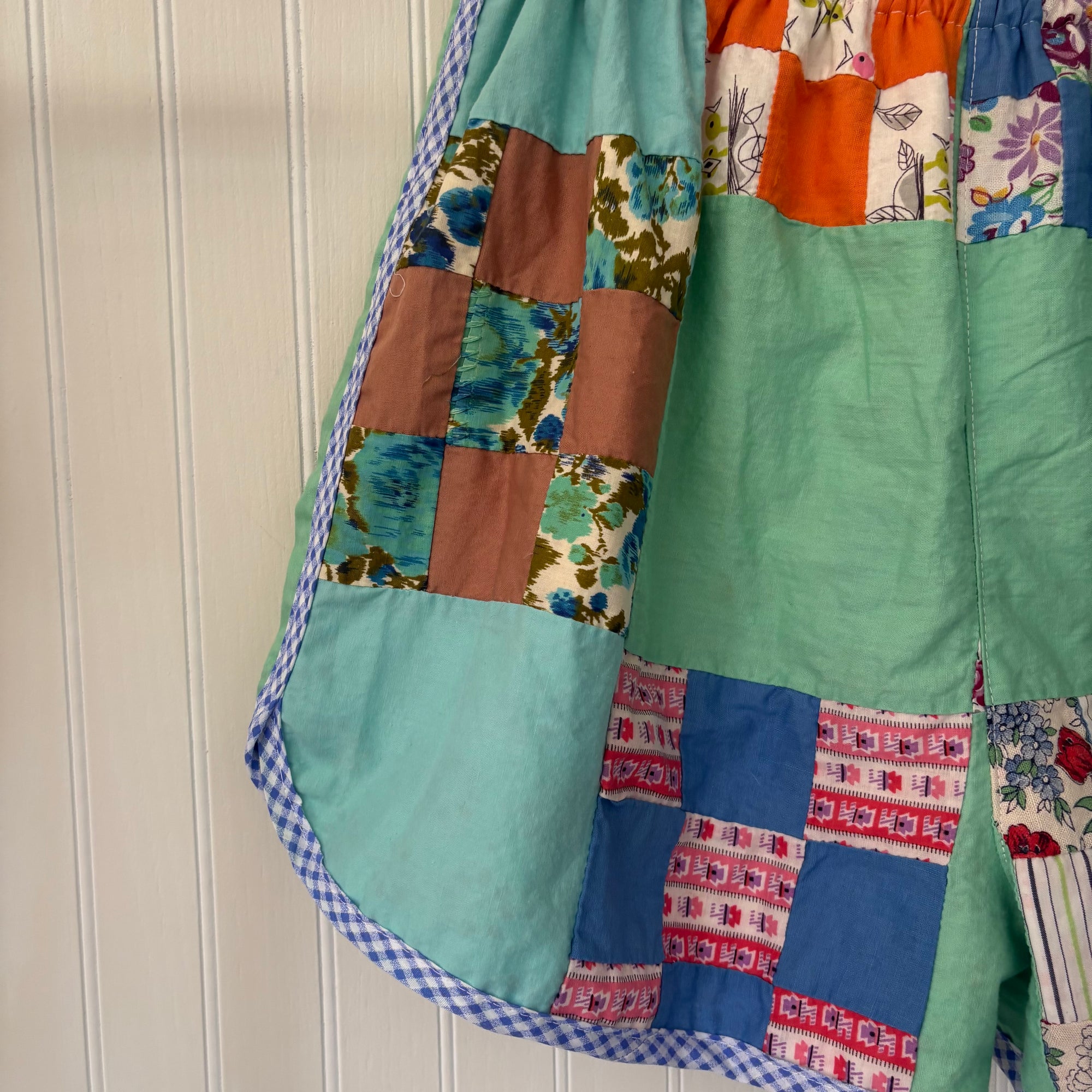 ADULT Quilt top track shorts - medium