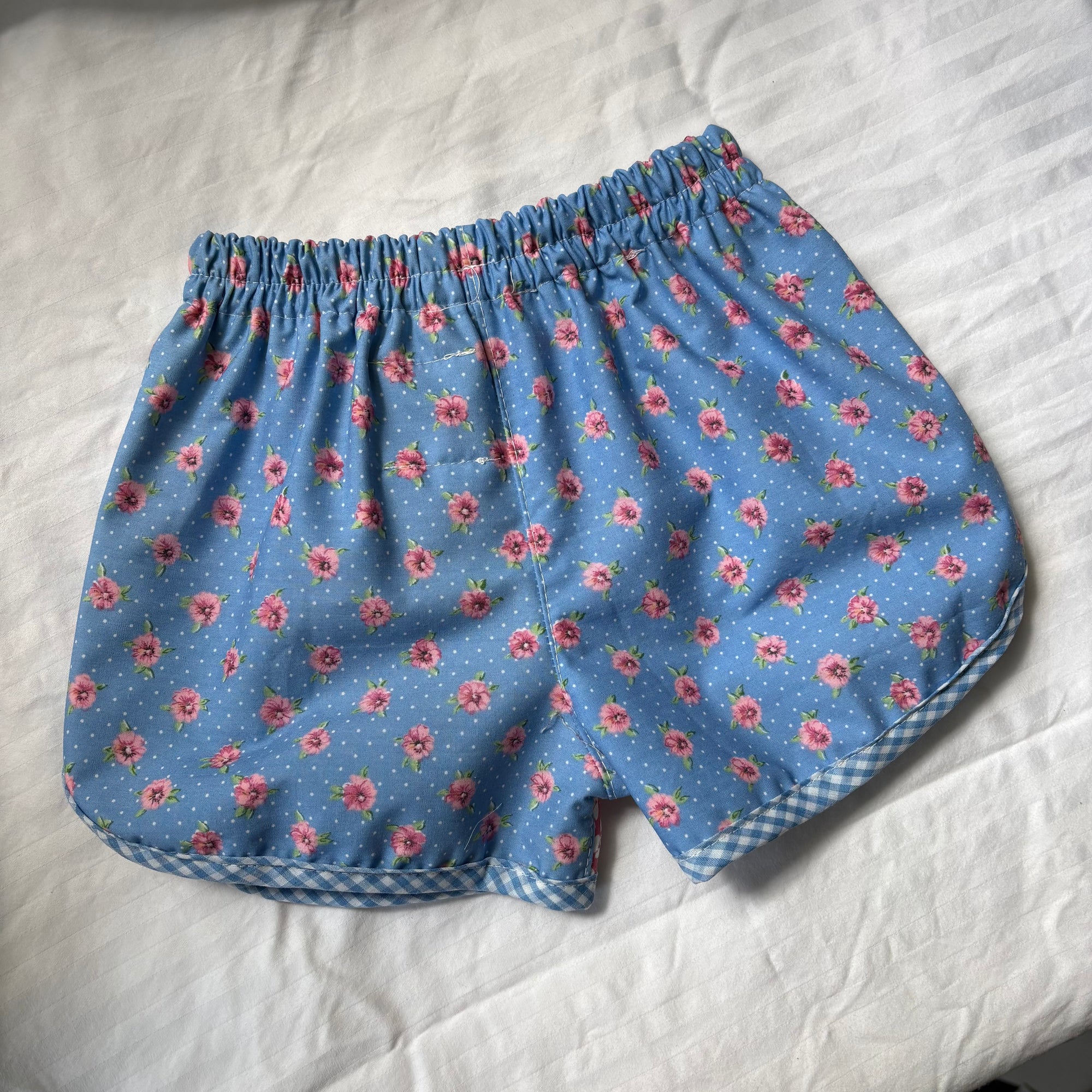 Patchwork track shorts - 4Y