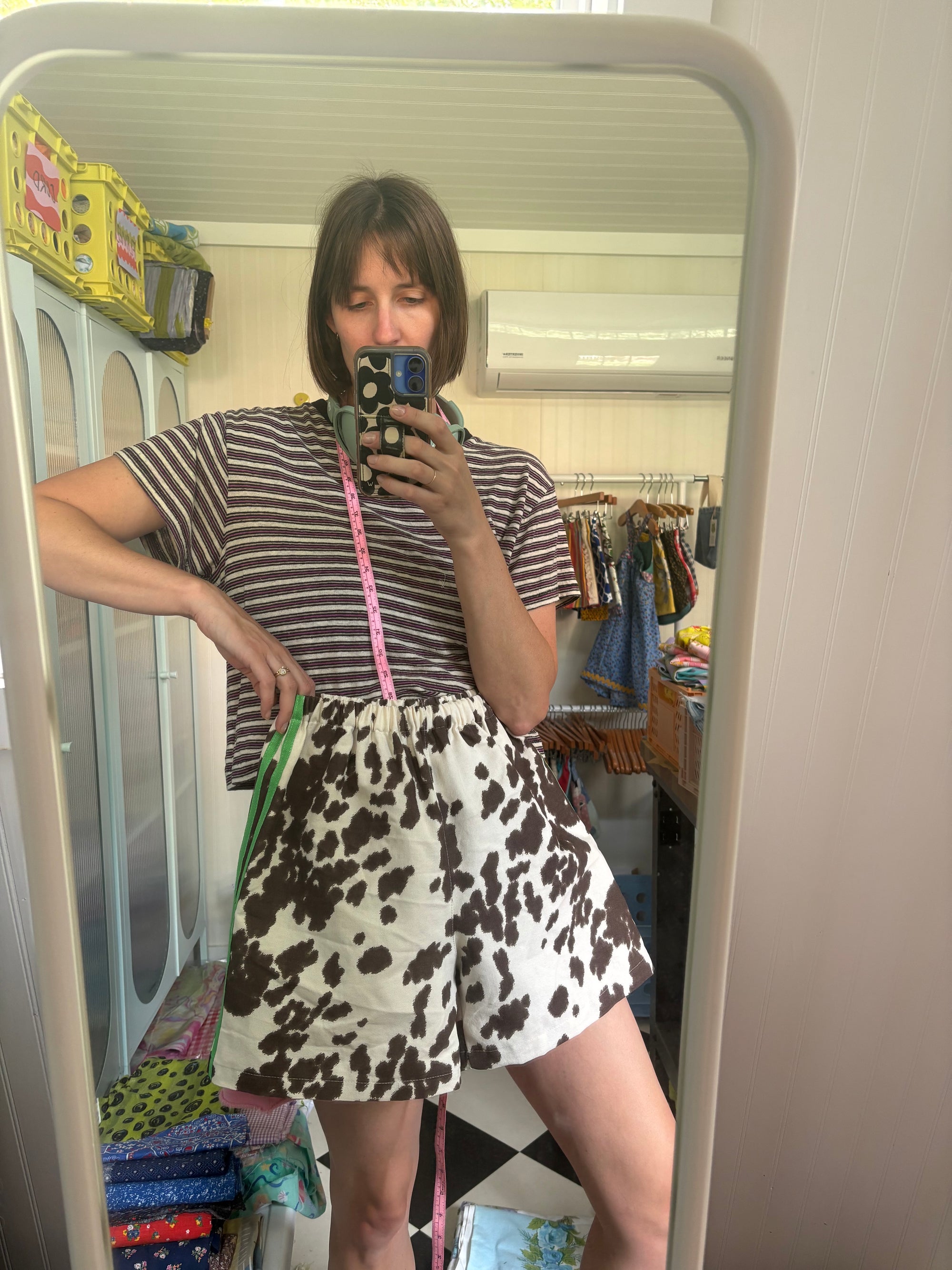 ADULT Cool cow shorts - made to order