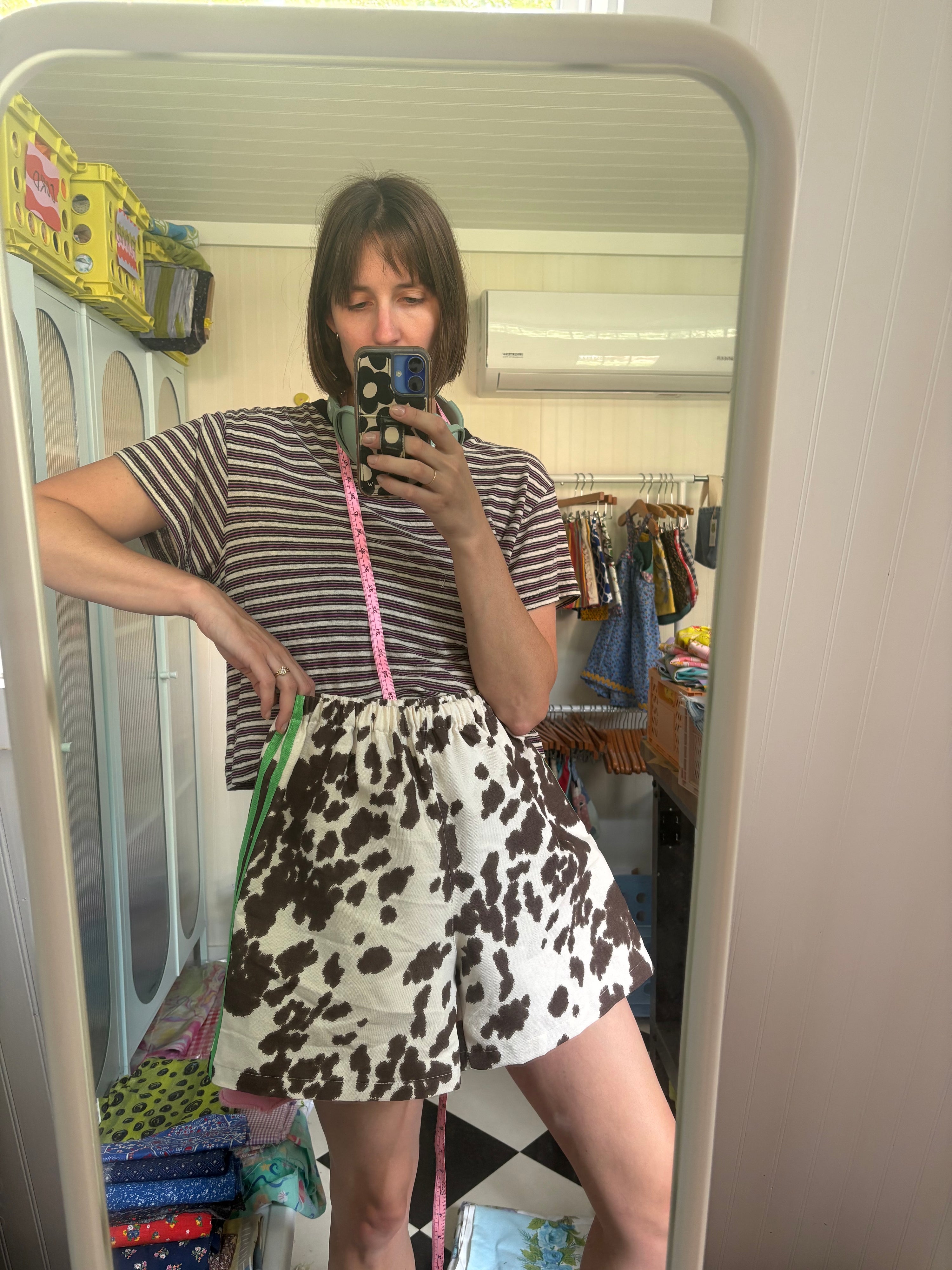ADULT Cool cow shorts - made to order
