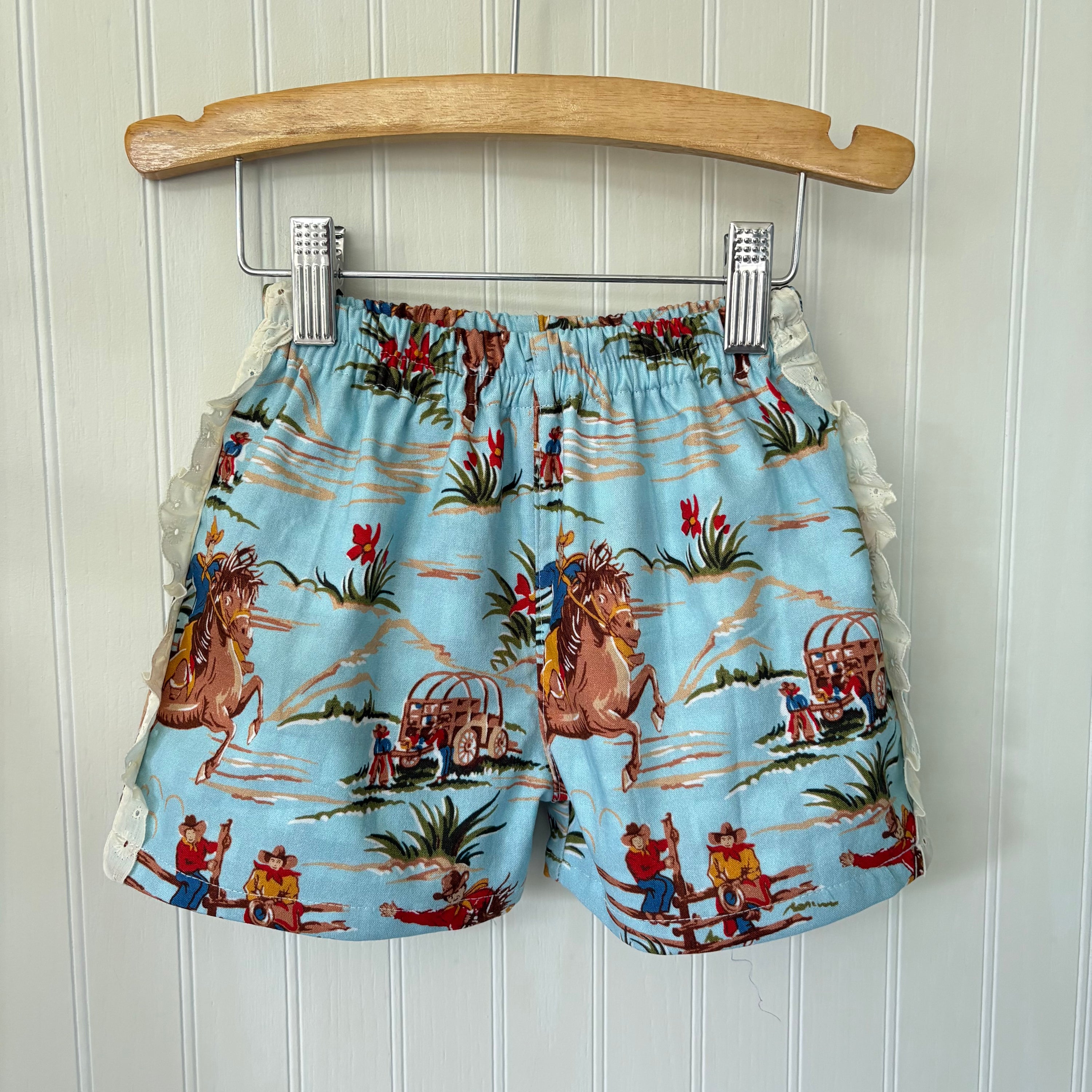 Rodeo ruffle shorts - made to order
