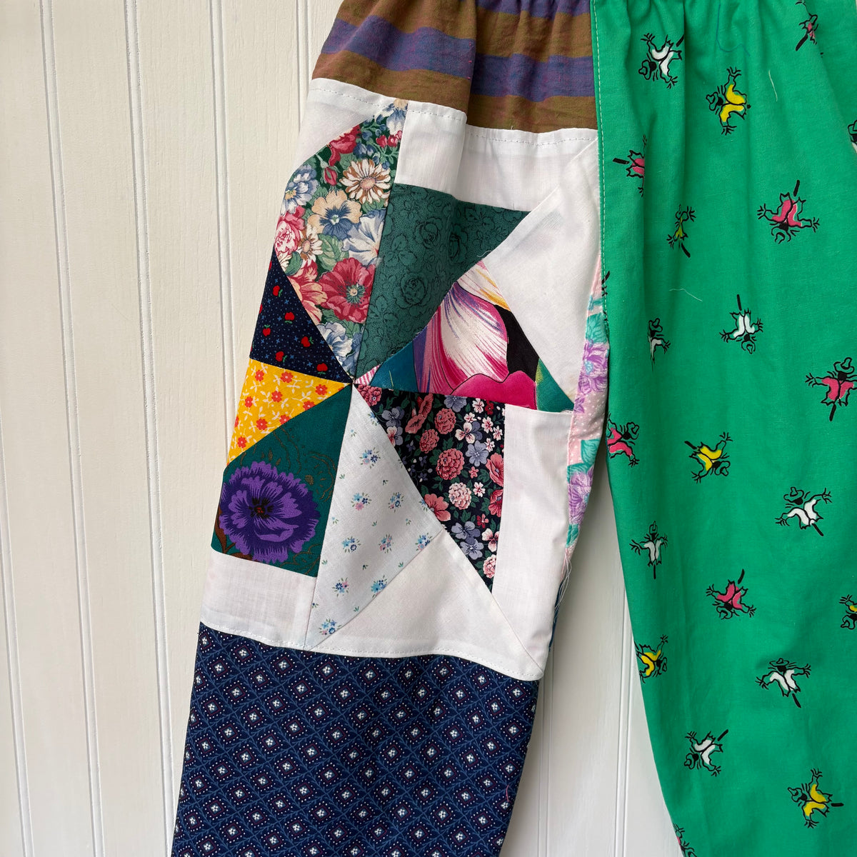 Pinwheel patch pants - 4Y