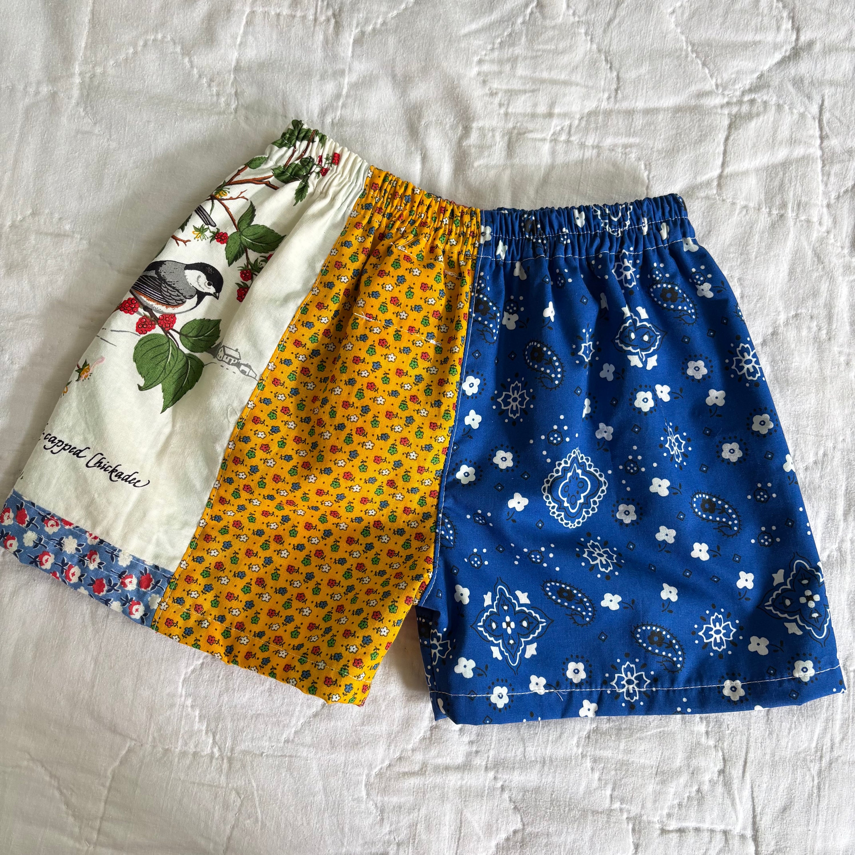 Songbirds mix print shorts - 5Y