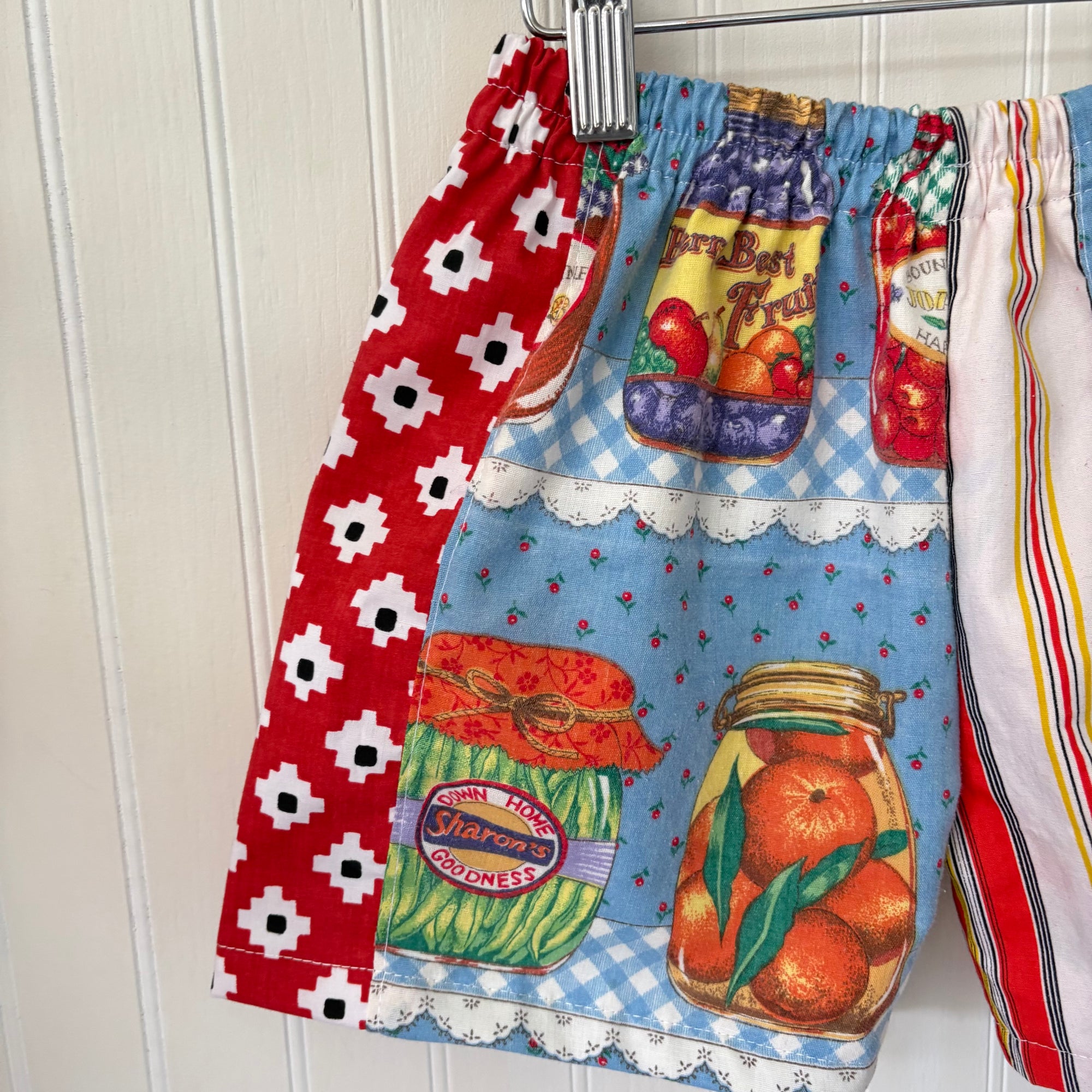 Patchwork canning shorts - made to order