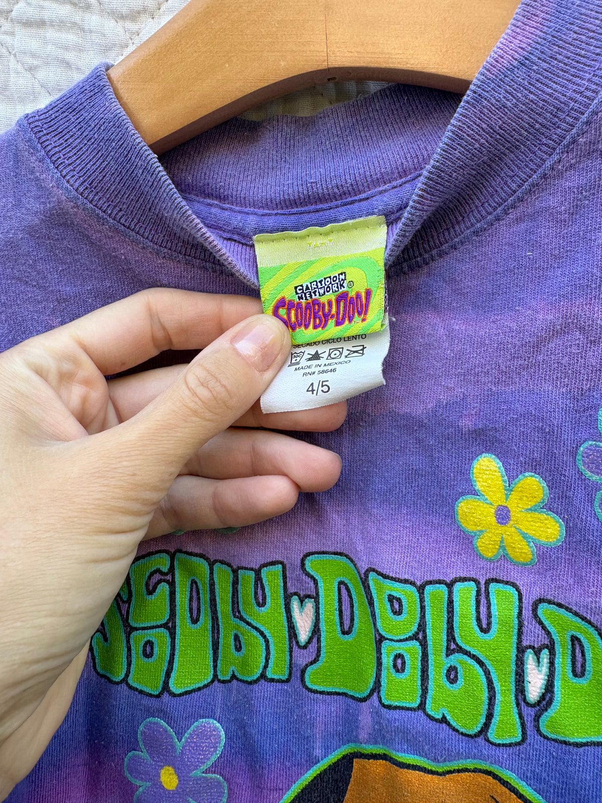 Vintage scooby doo t shirt - 4/5