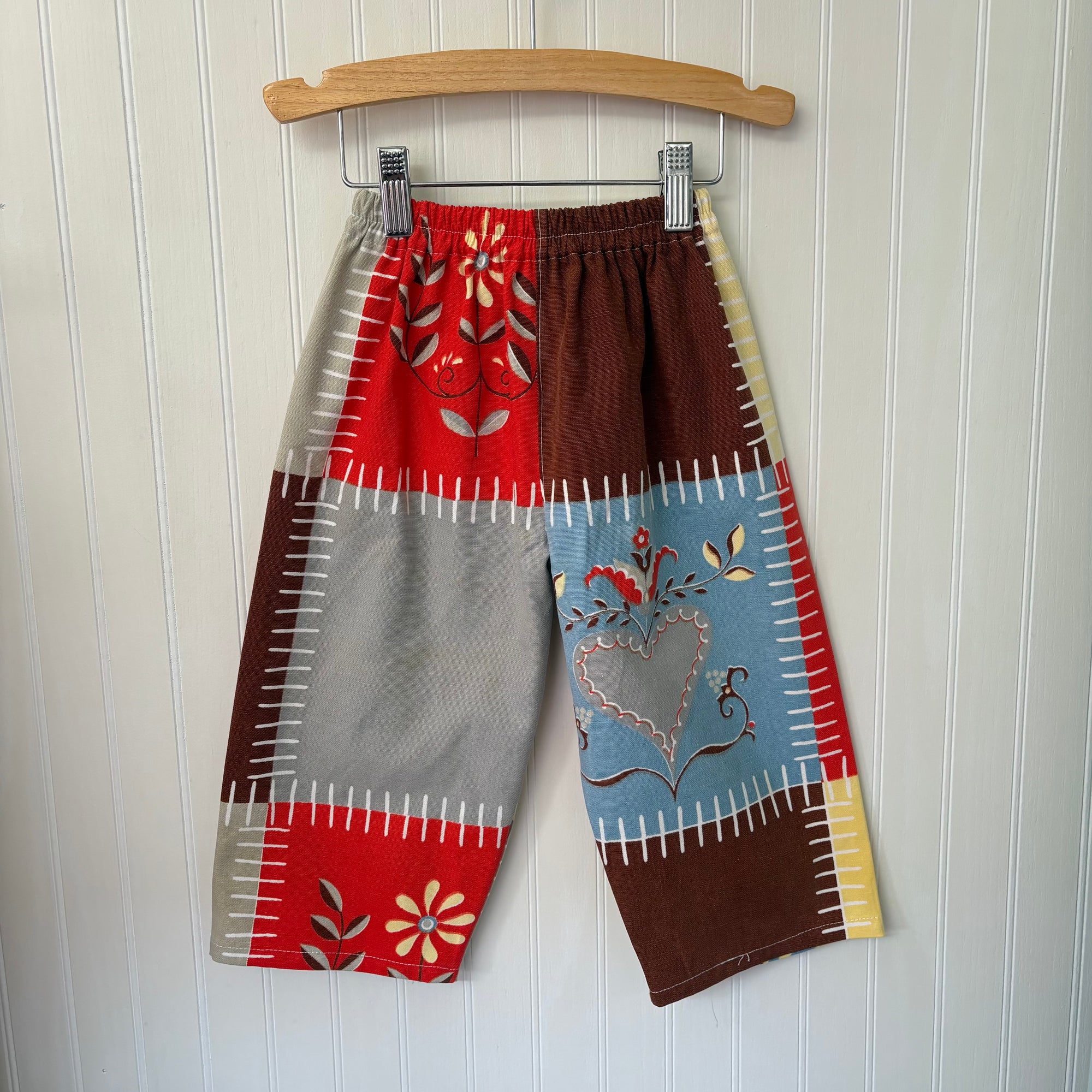 Folk art pants - 2T