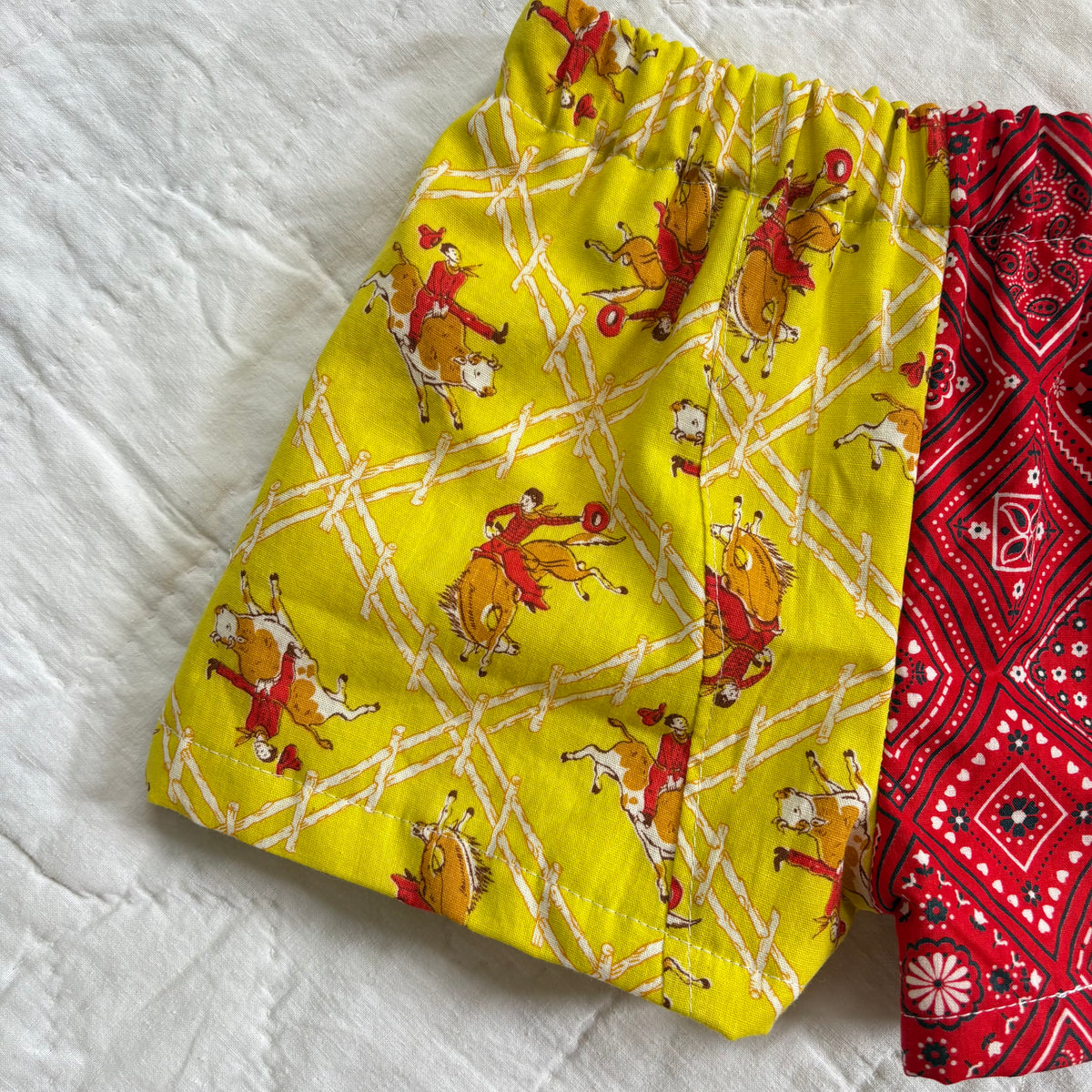 Seven Rodeo Short Mix print rodeo shorts - made to order – Little Lawless