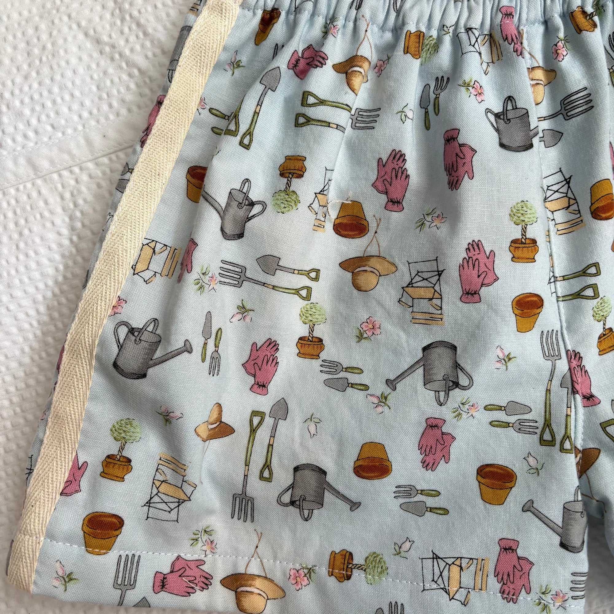 Garden time shorts - made to order