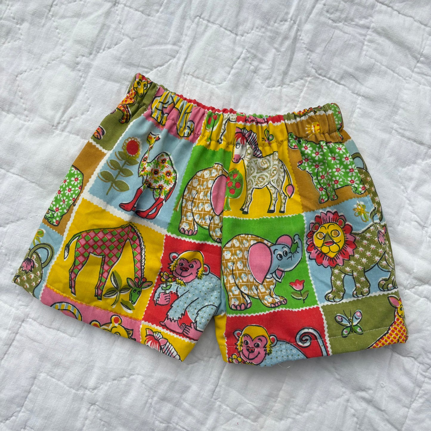 Bright zoo shorts - made to order
