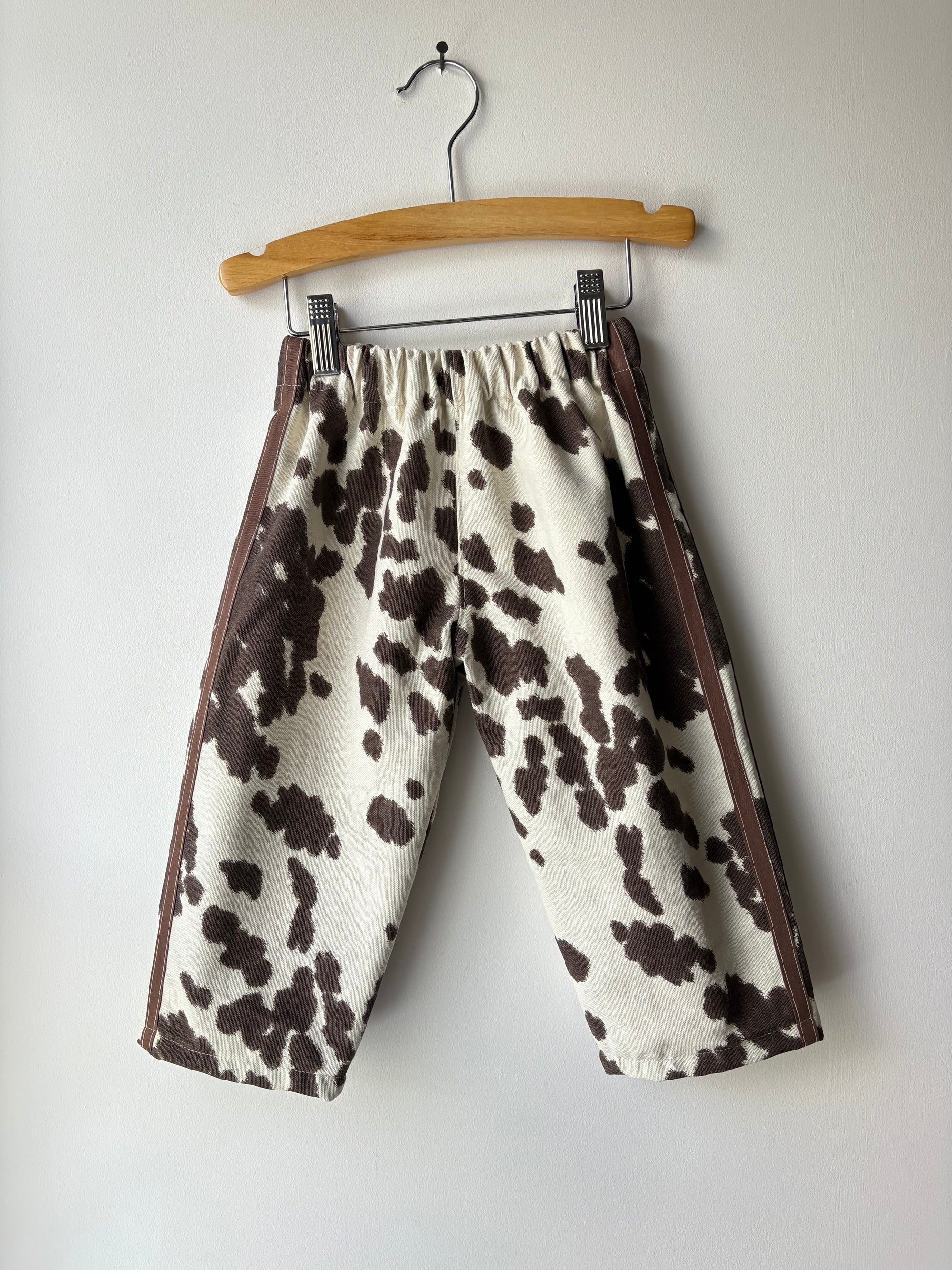 Now now brown cow track pants - made to order