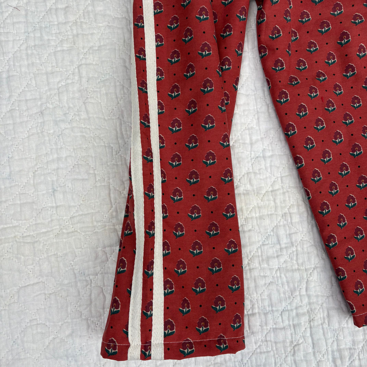 Little floral track pants - 5Y