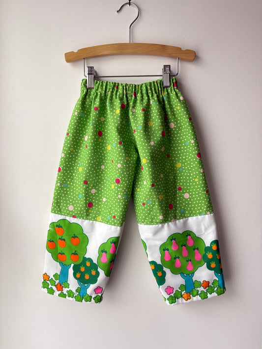 Groovy tree pants - made to order