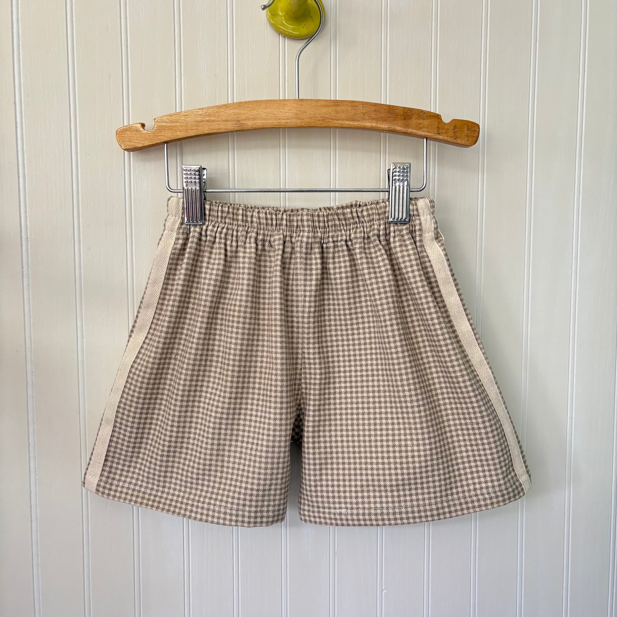 Sandy gingham shorts - made to order