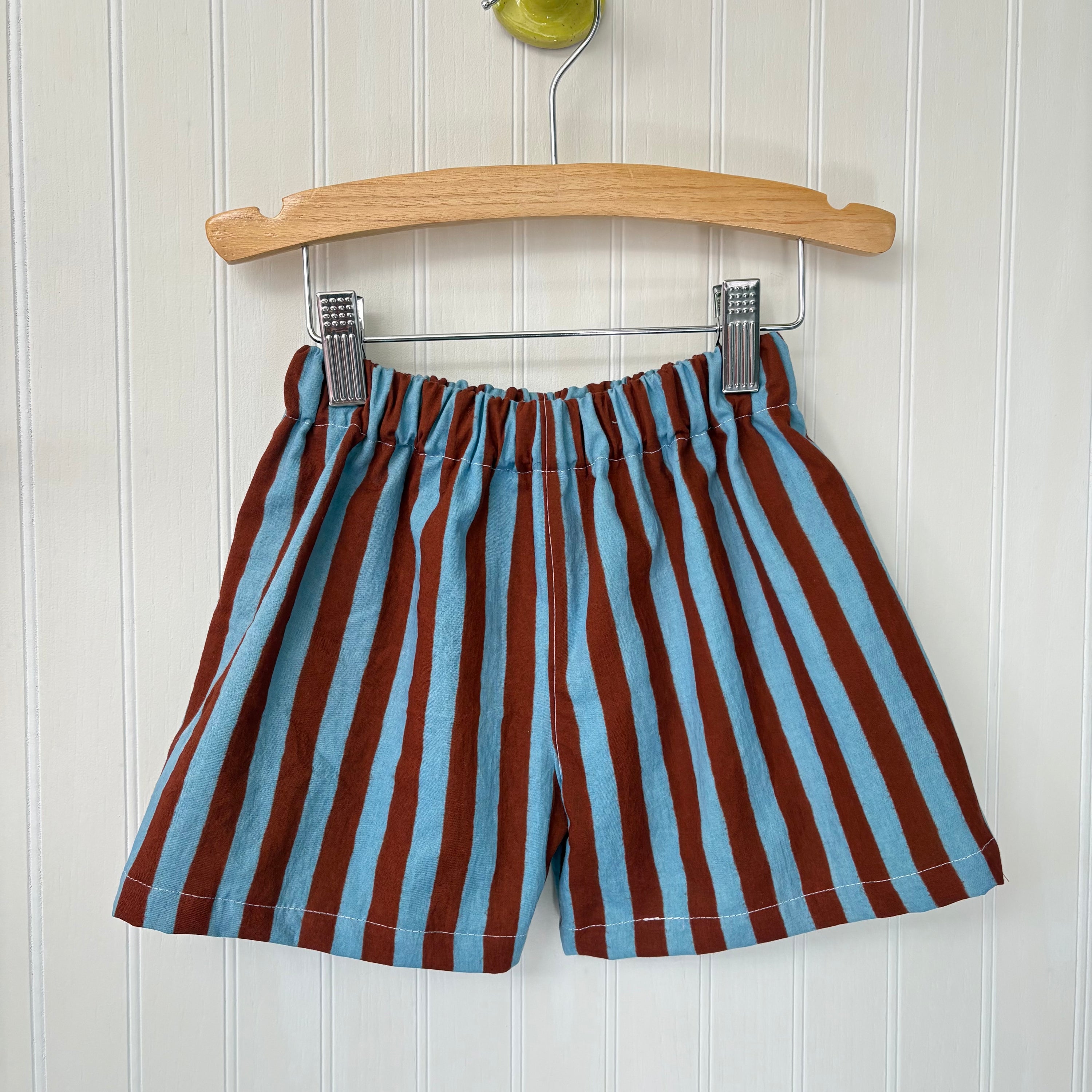 Sorbetto stripe shorts - made to order