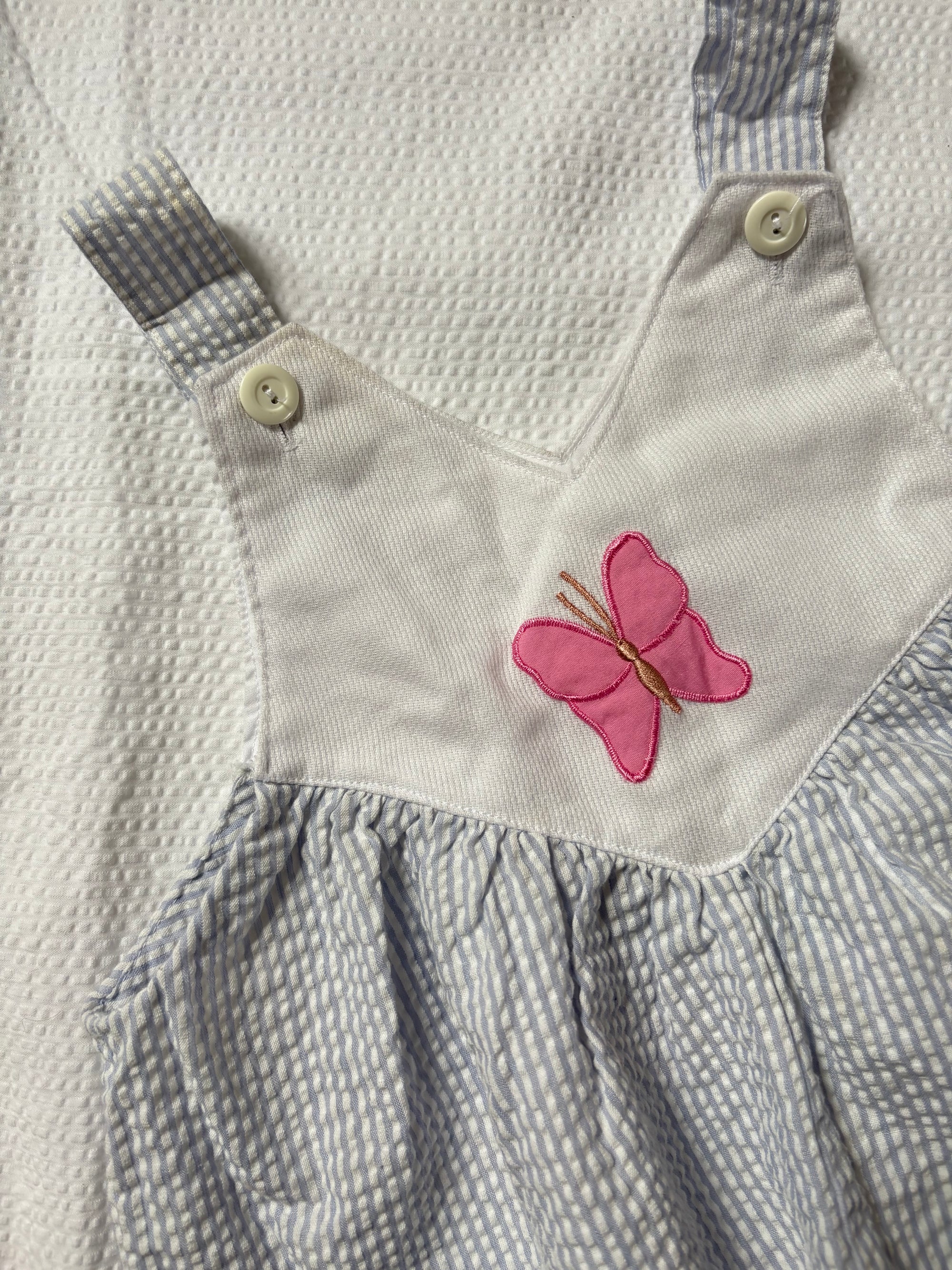 Vintage butterfly romper - 3/4
