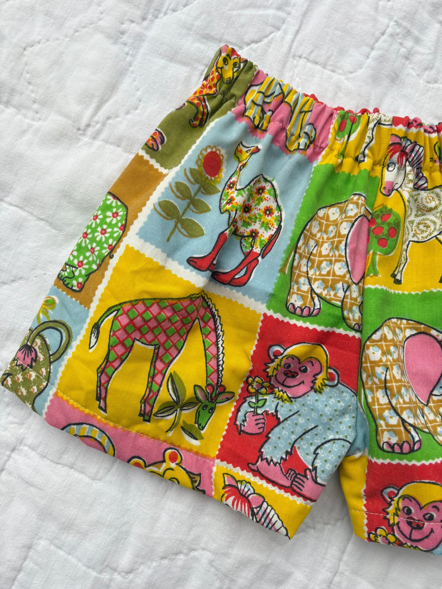 Bright zoo shorts - made to order