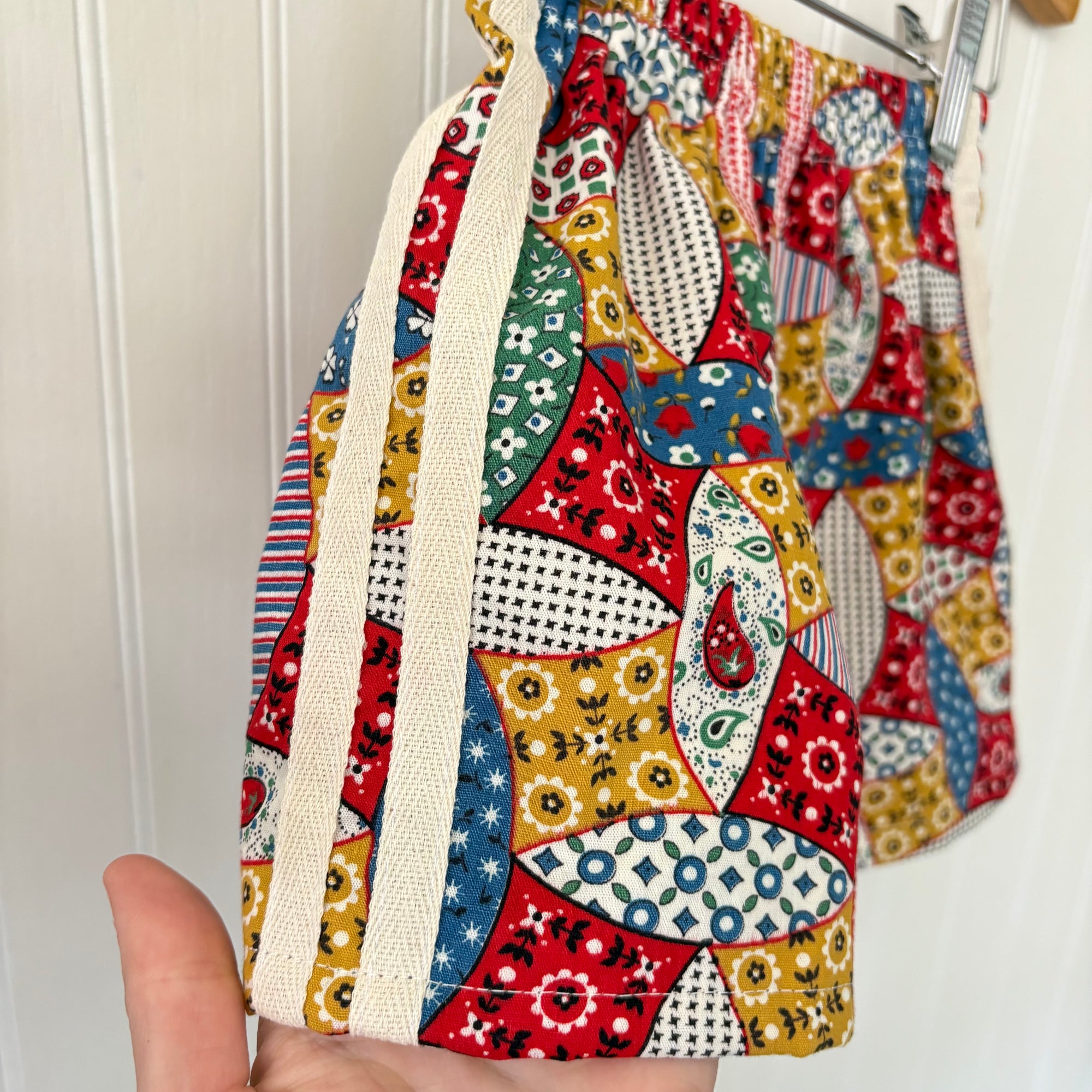 Bandana mix shorts - 2T
