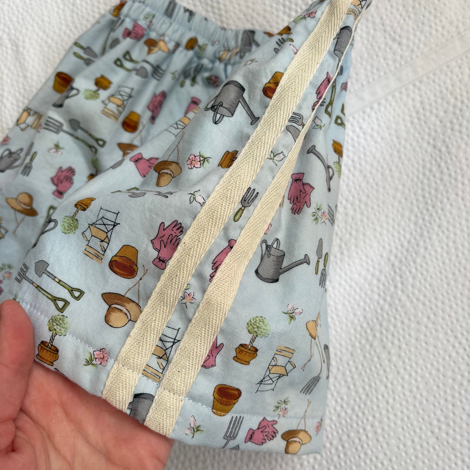 Garden time shorts - made to order