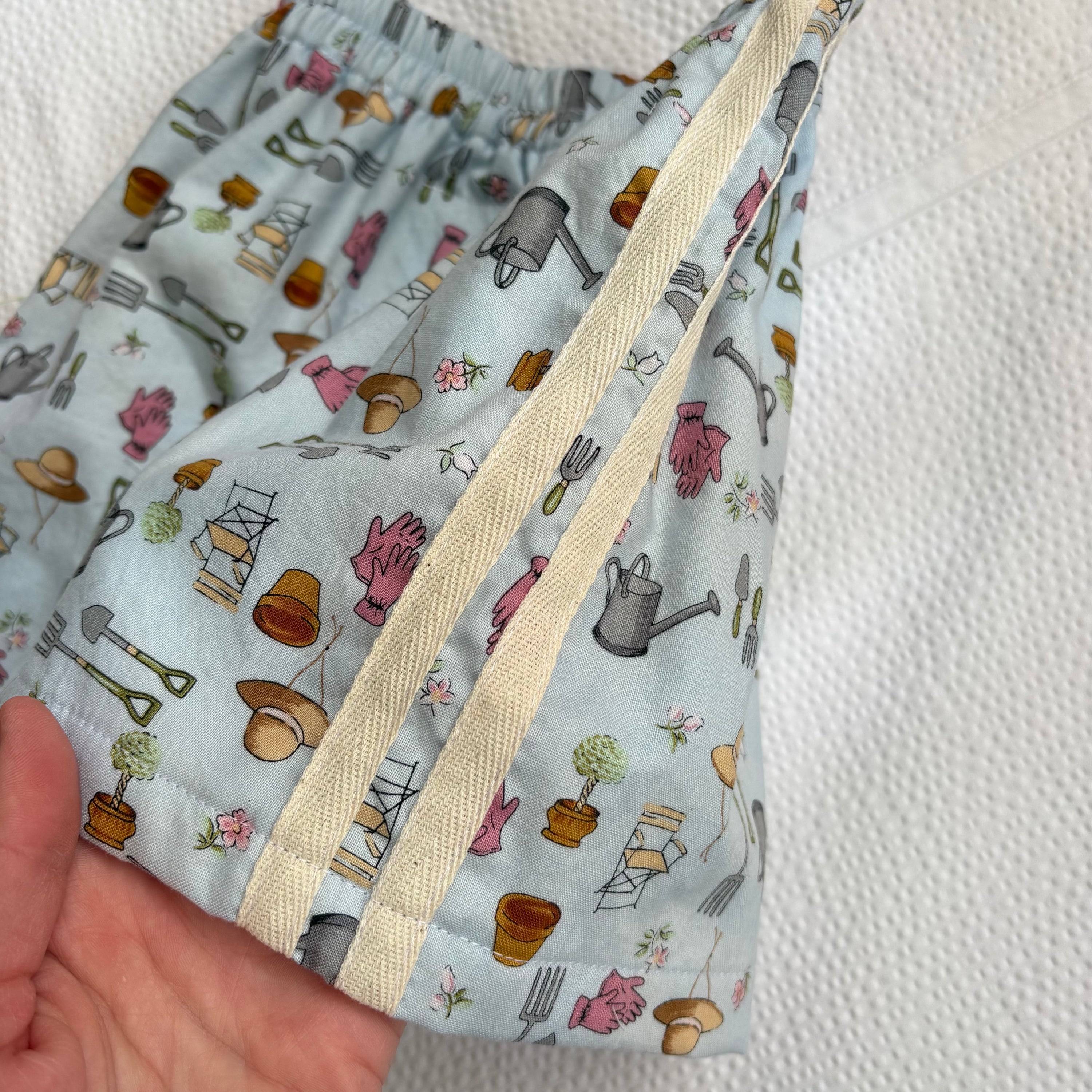 Garden time shorts - made to order