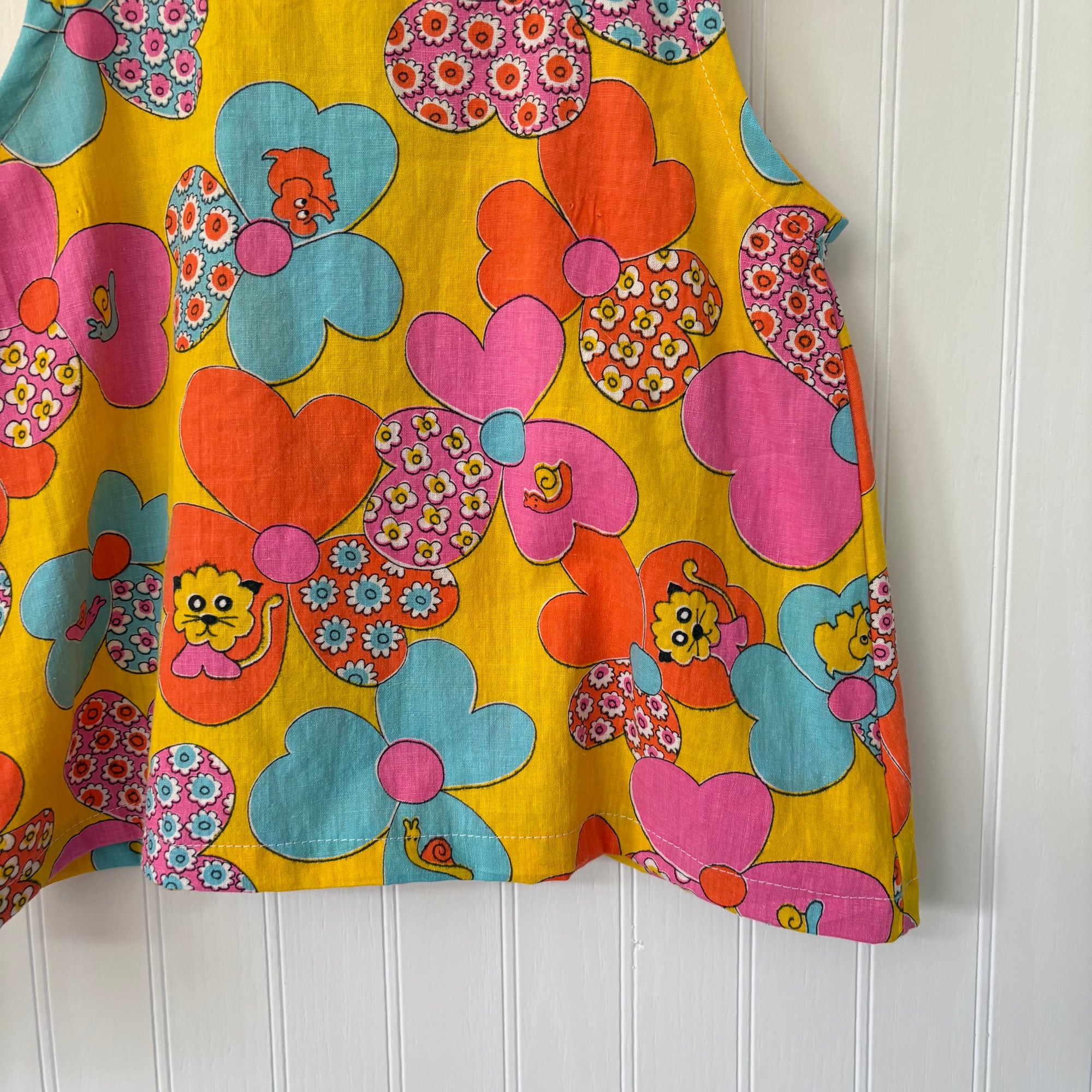 Juneberry lion tank - size 4