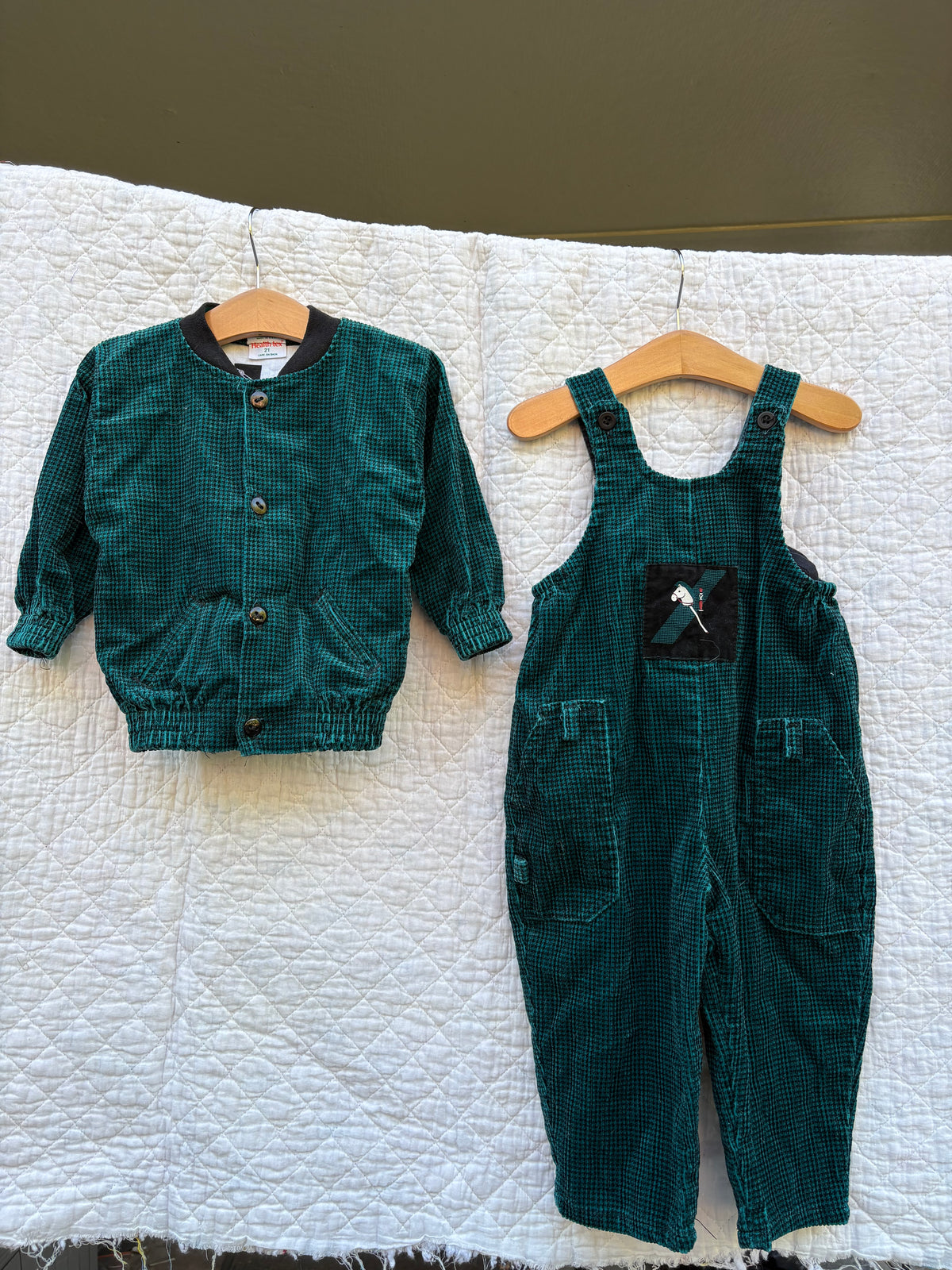 Healthtex corduroy set - 2T