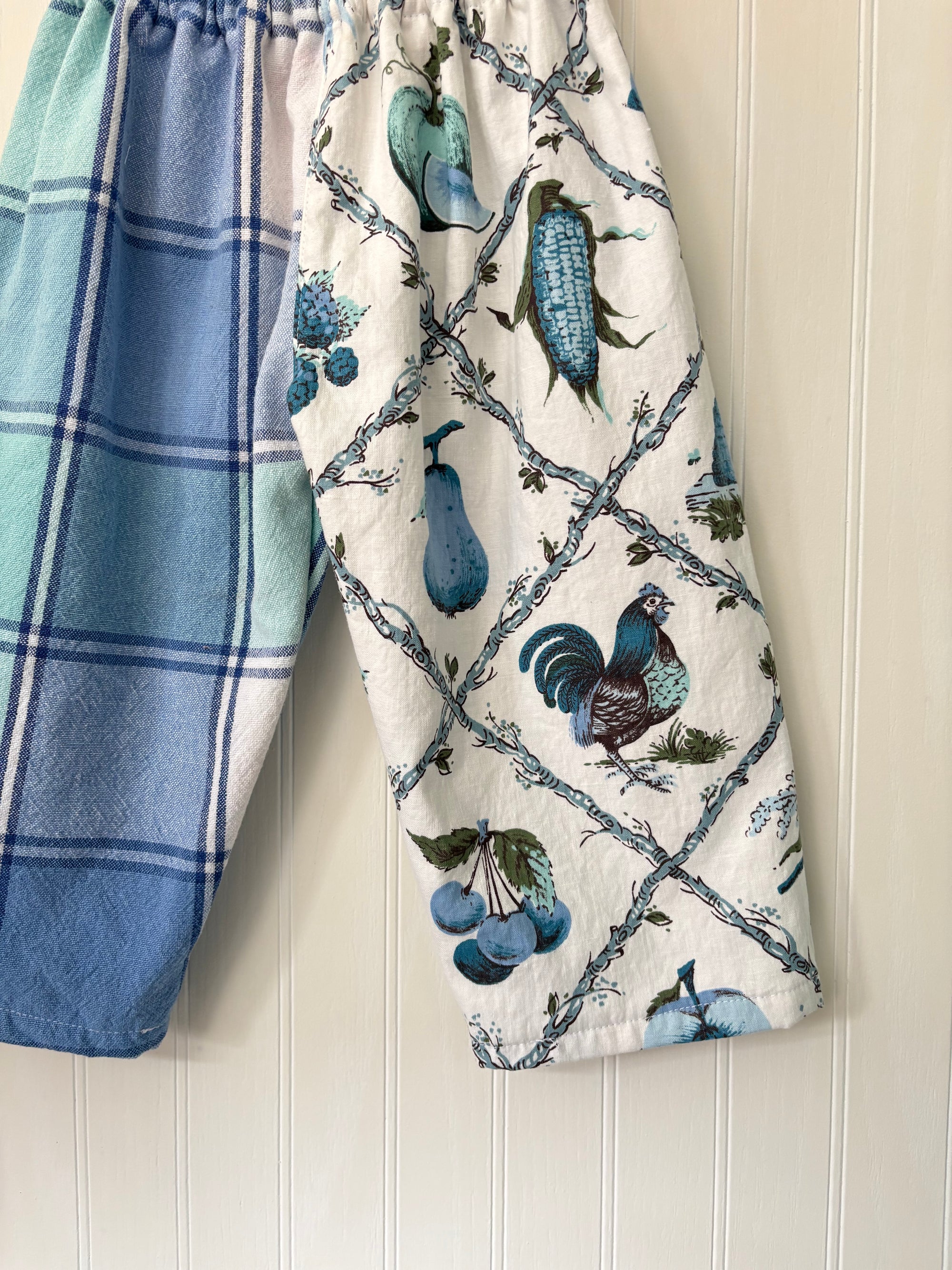 Spring mix print pants - 12/18m
