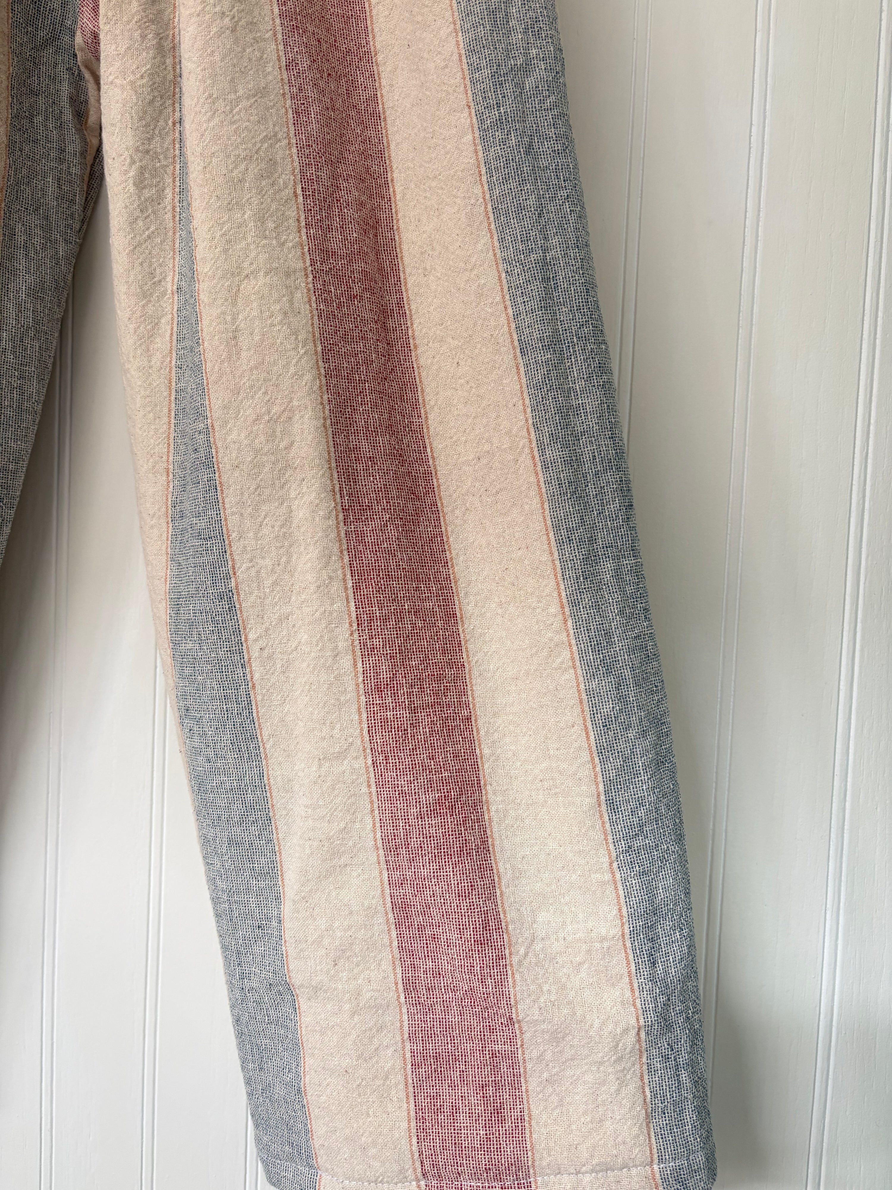 Soft striped pants - made to order