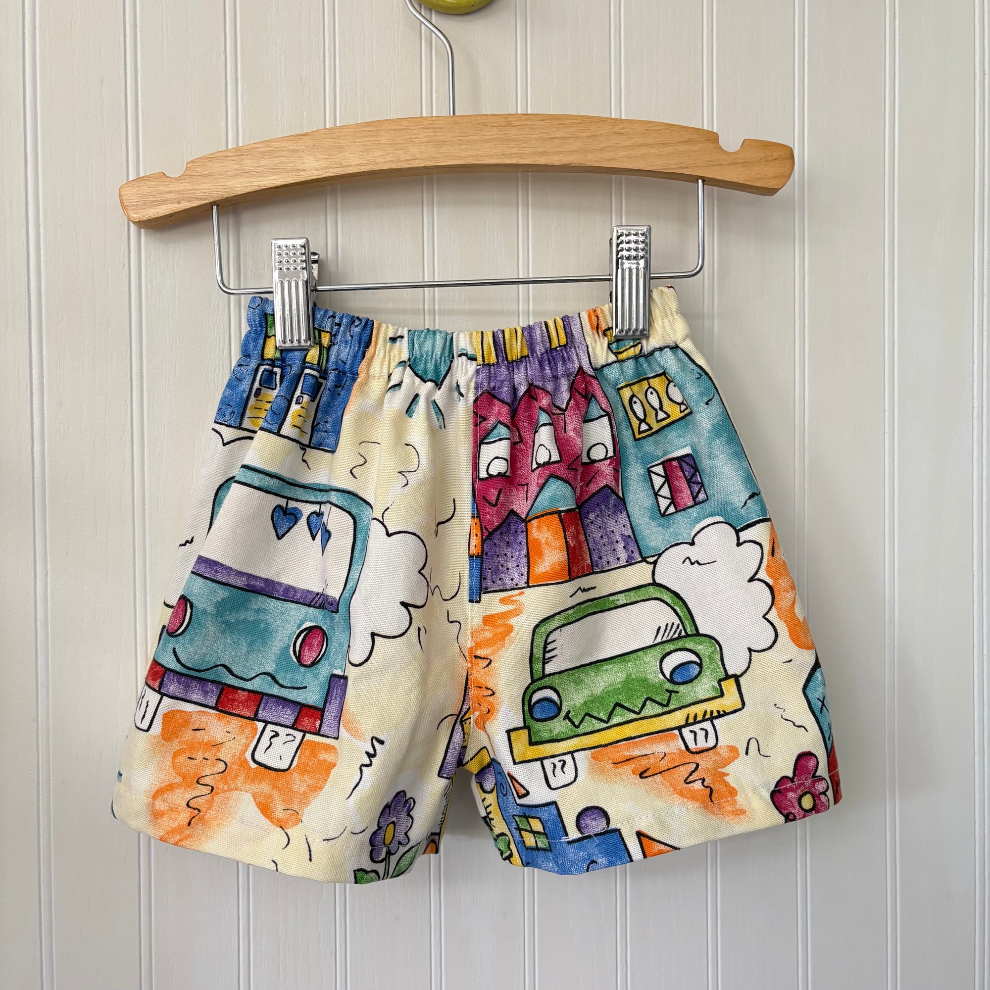 Doodle city shorts - 2T