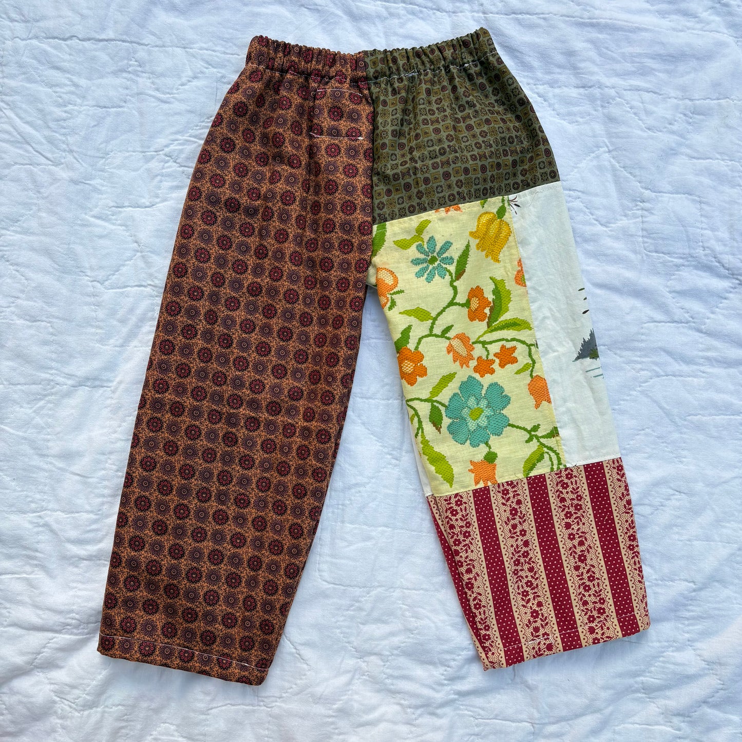 Wildlife mix print pants - 5Y